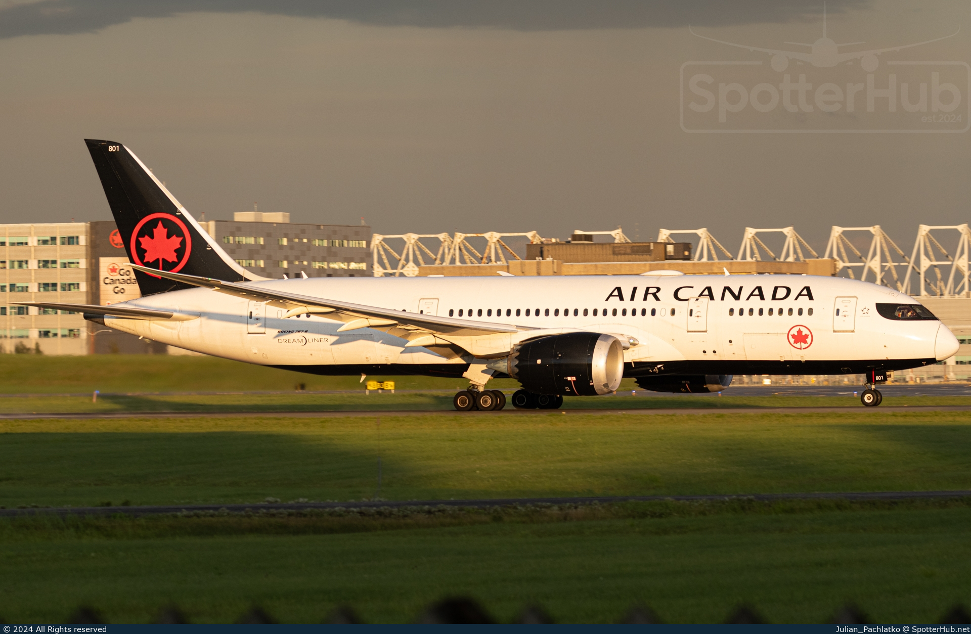 Photo of C-GHPQ - Boeing 787-8 Dreamliner operated by Air Canada