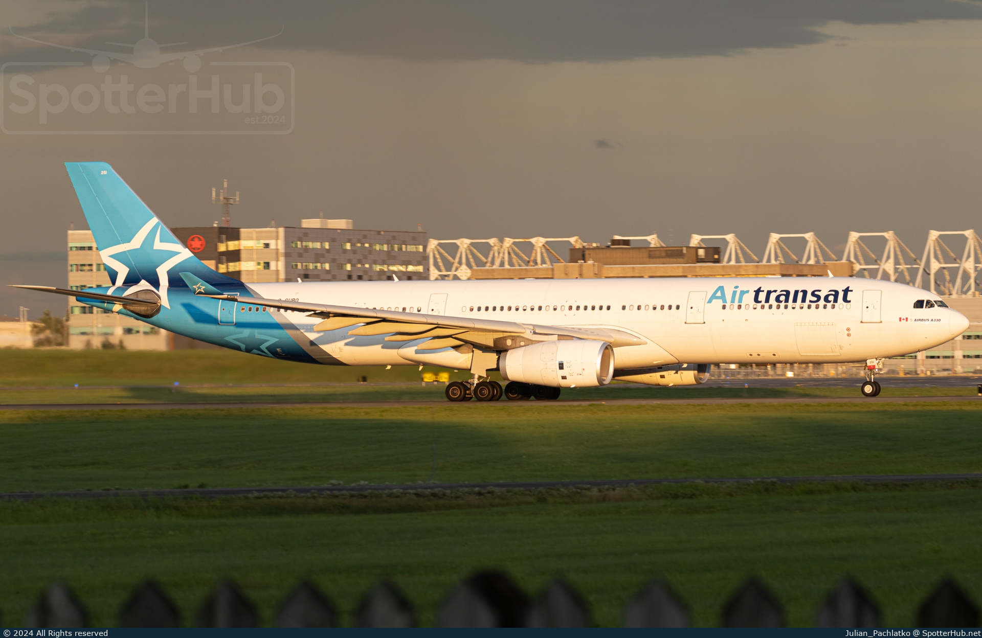 Photo of C-GUBO - Airbus A330-343 operated by Air Transat