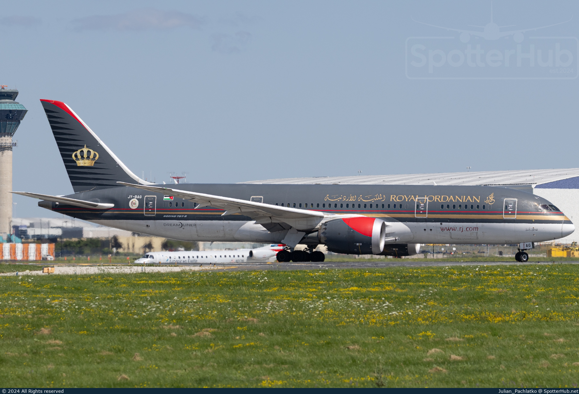 Photo of JY-BAG - Boeing 787-8 Dreamliner operated by Royal Jordanian Airlines