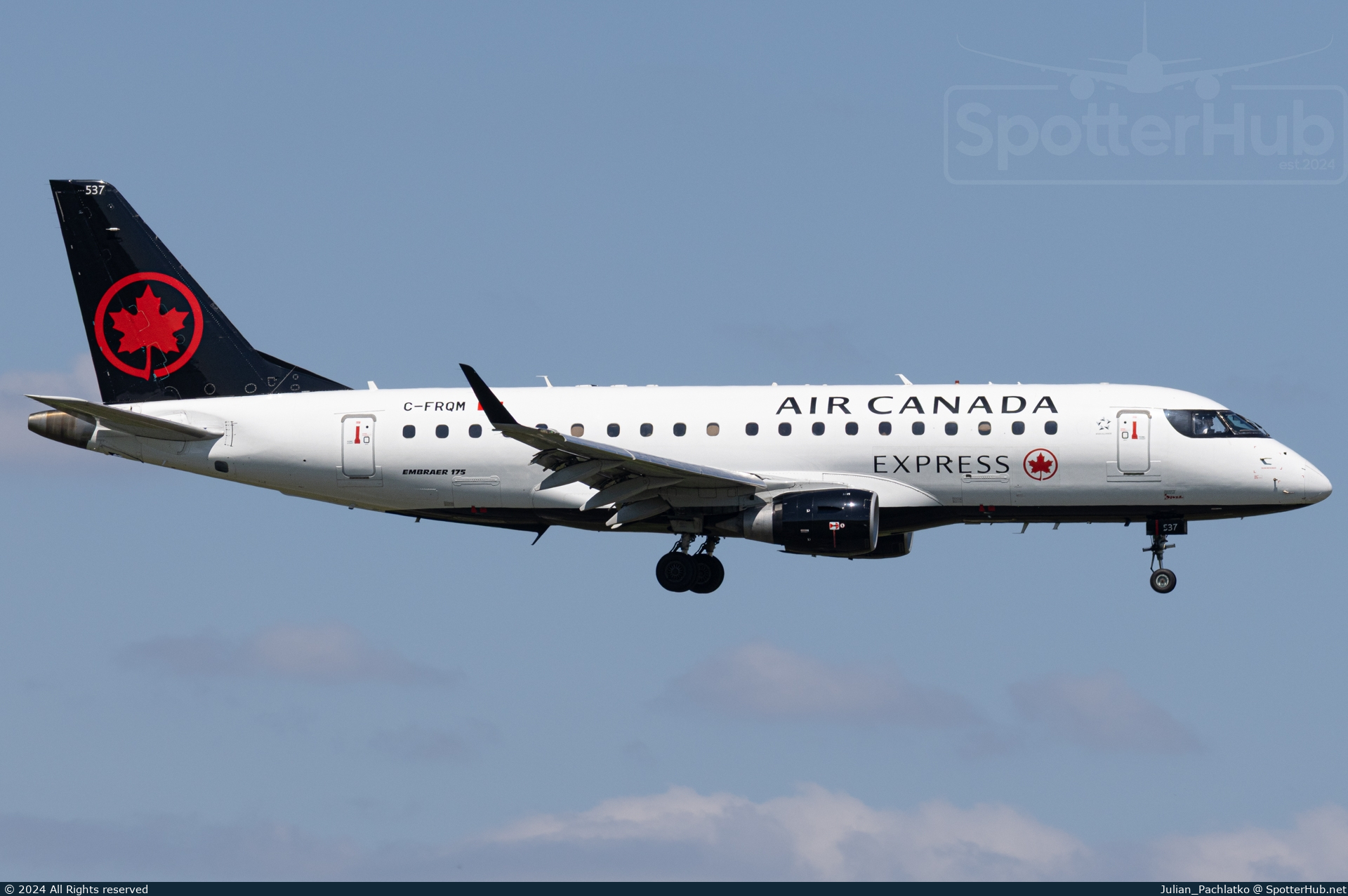 Photo of C-FRQM - Embraer ERJ-175SU operated by Air Canada Express (opb Jazz Air)