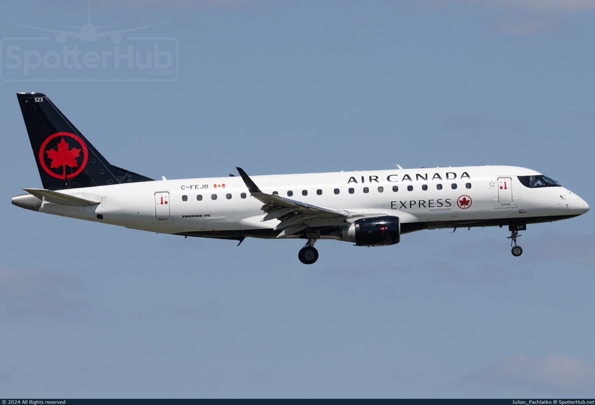 Photo of C-FEJB - Embraer ERJ-175SU operated by Air Canada Express (opb Jazz Air)
