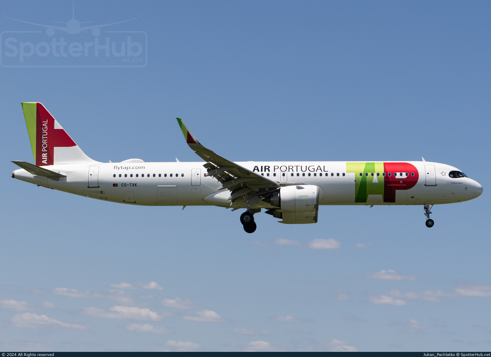 Photo of CS-TXK - Airbus A321-251NX operated by TAP Air Portugal