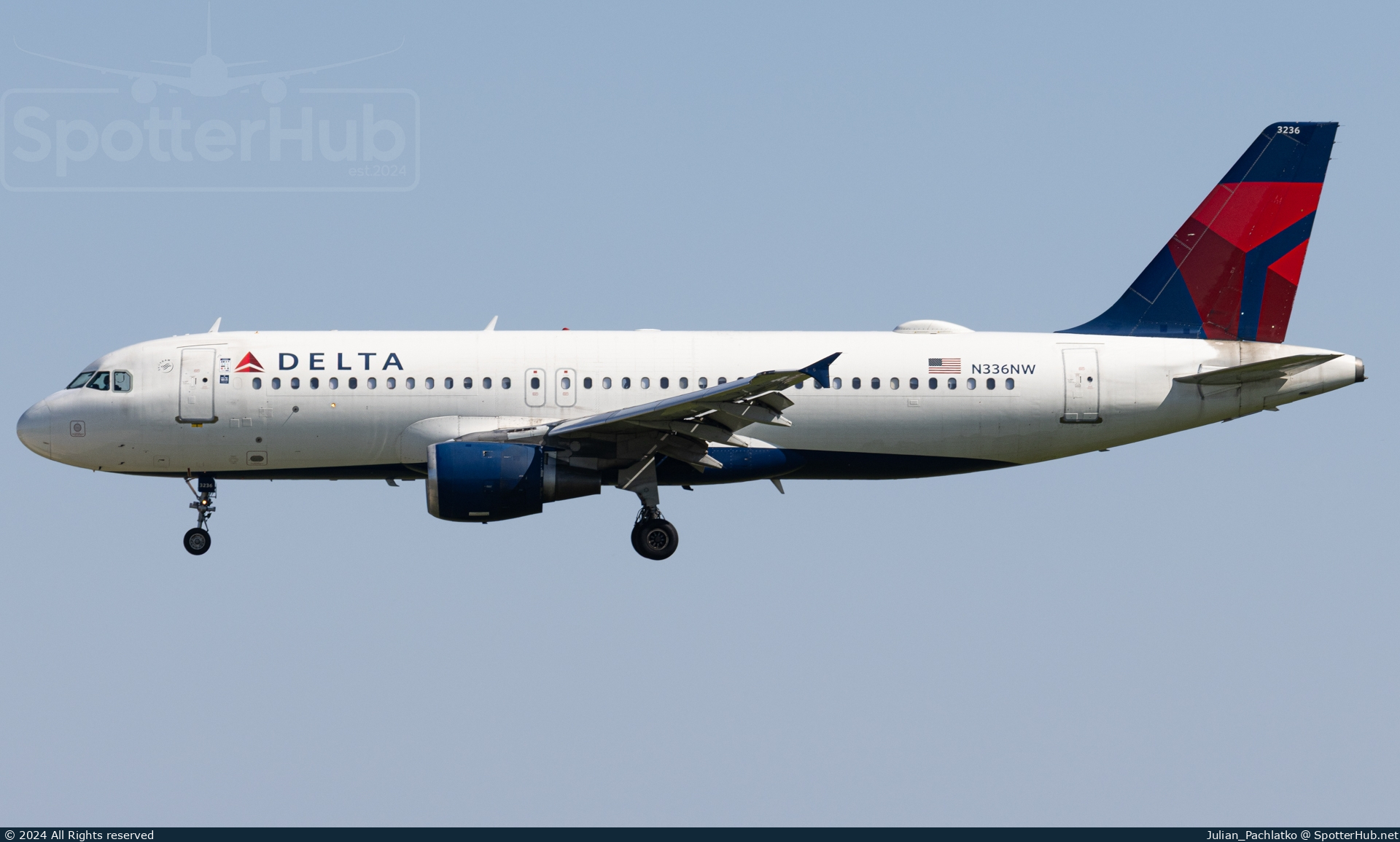 Photo of N336NW - Airbus A320-212 operated by Delta Air Lines