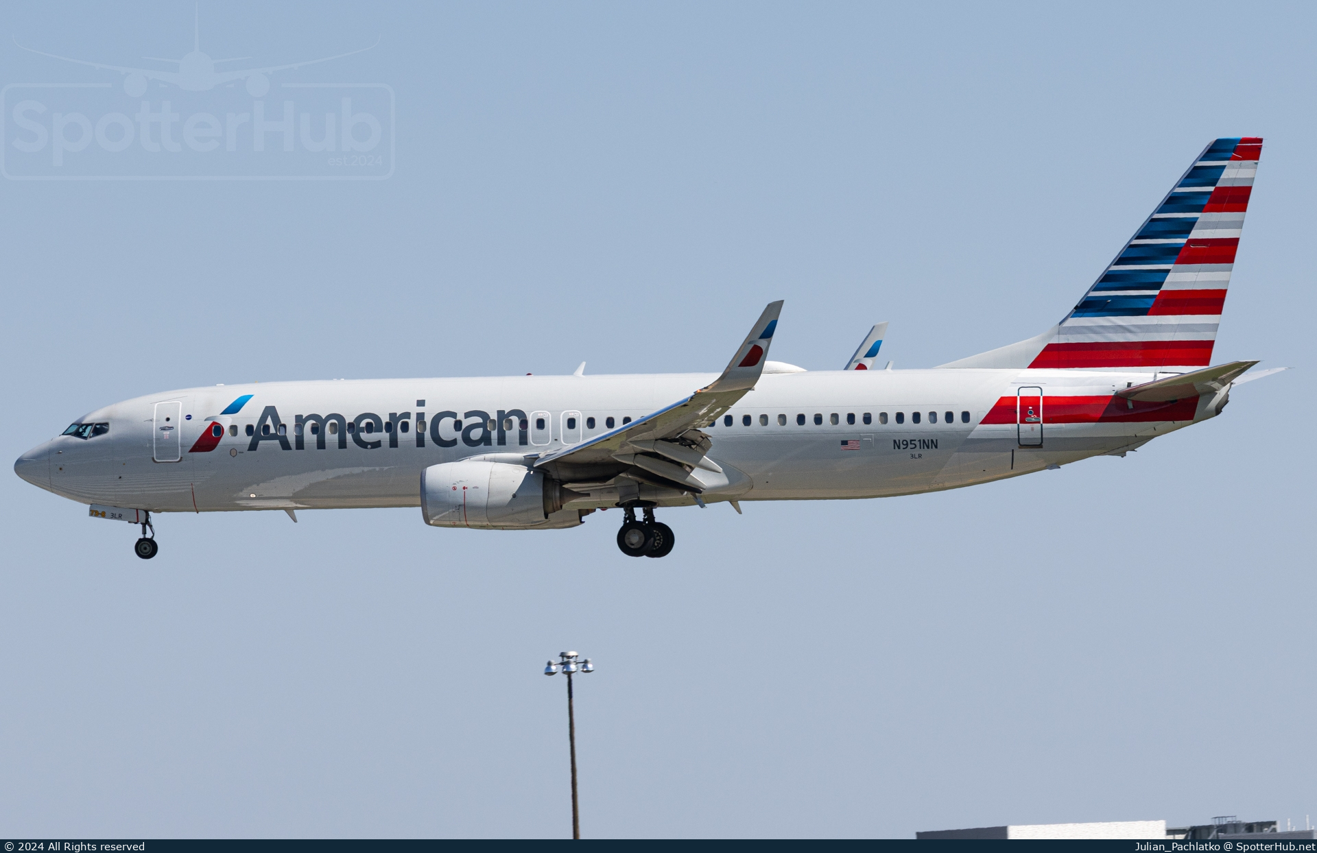 Photo of N951NN - Boeing 737-823 operated by American Airlines