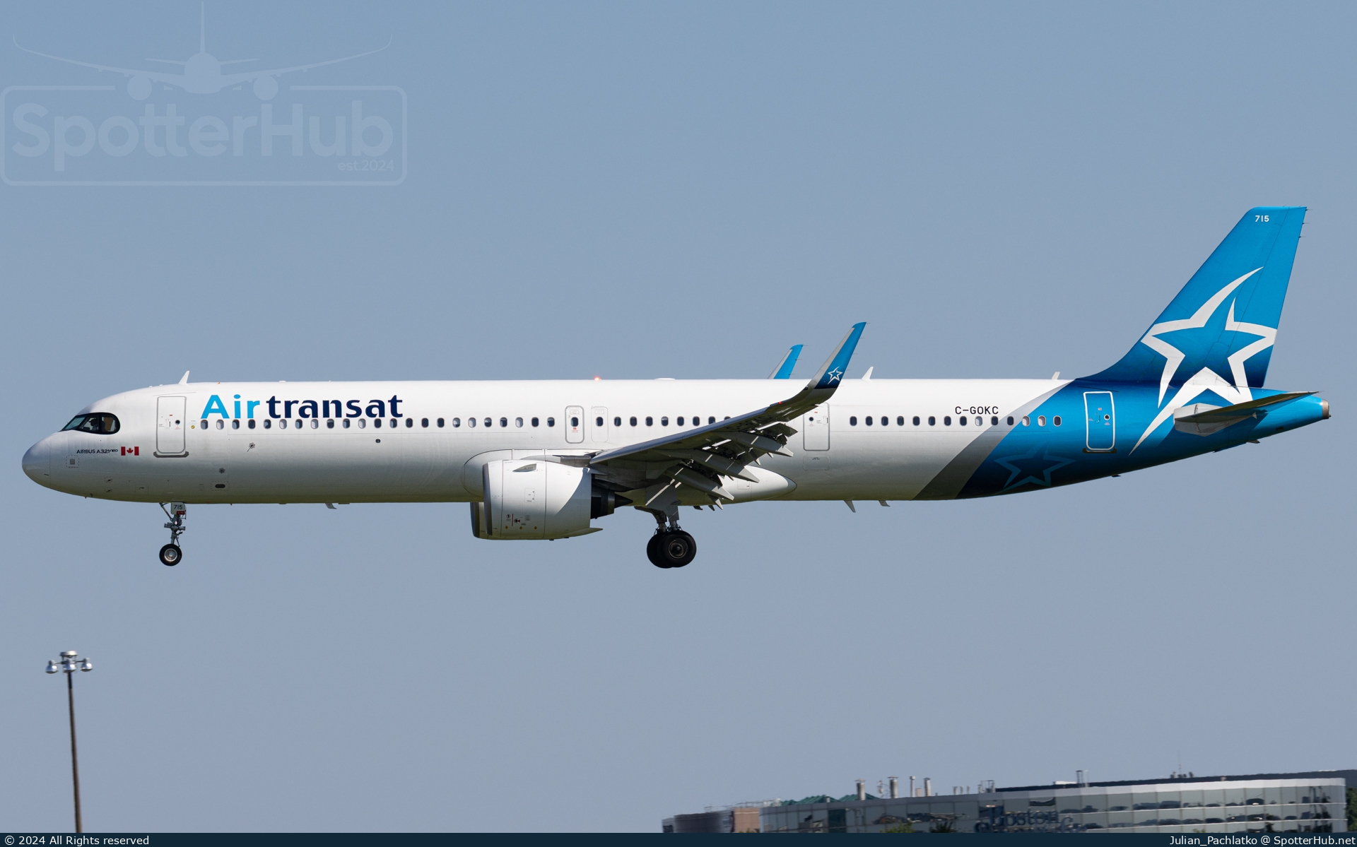 Photo of C-GOKC - Airbus A321-271NX operated by Air Transat