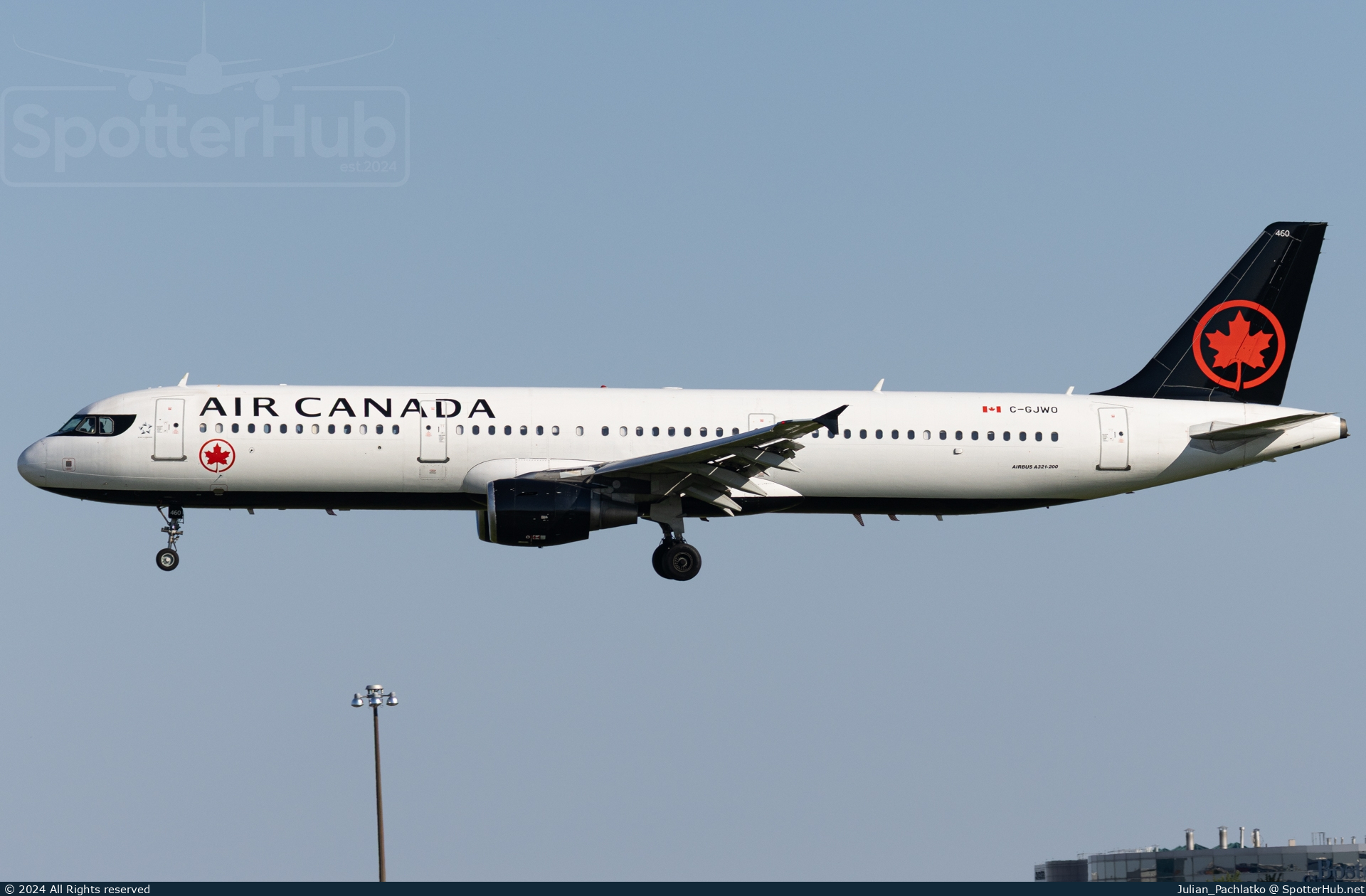 Photo of C-GJWO - Airbus A321-211 operated by Air Canada