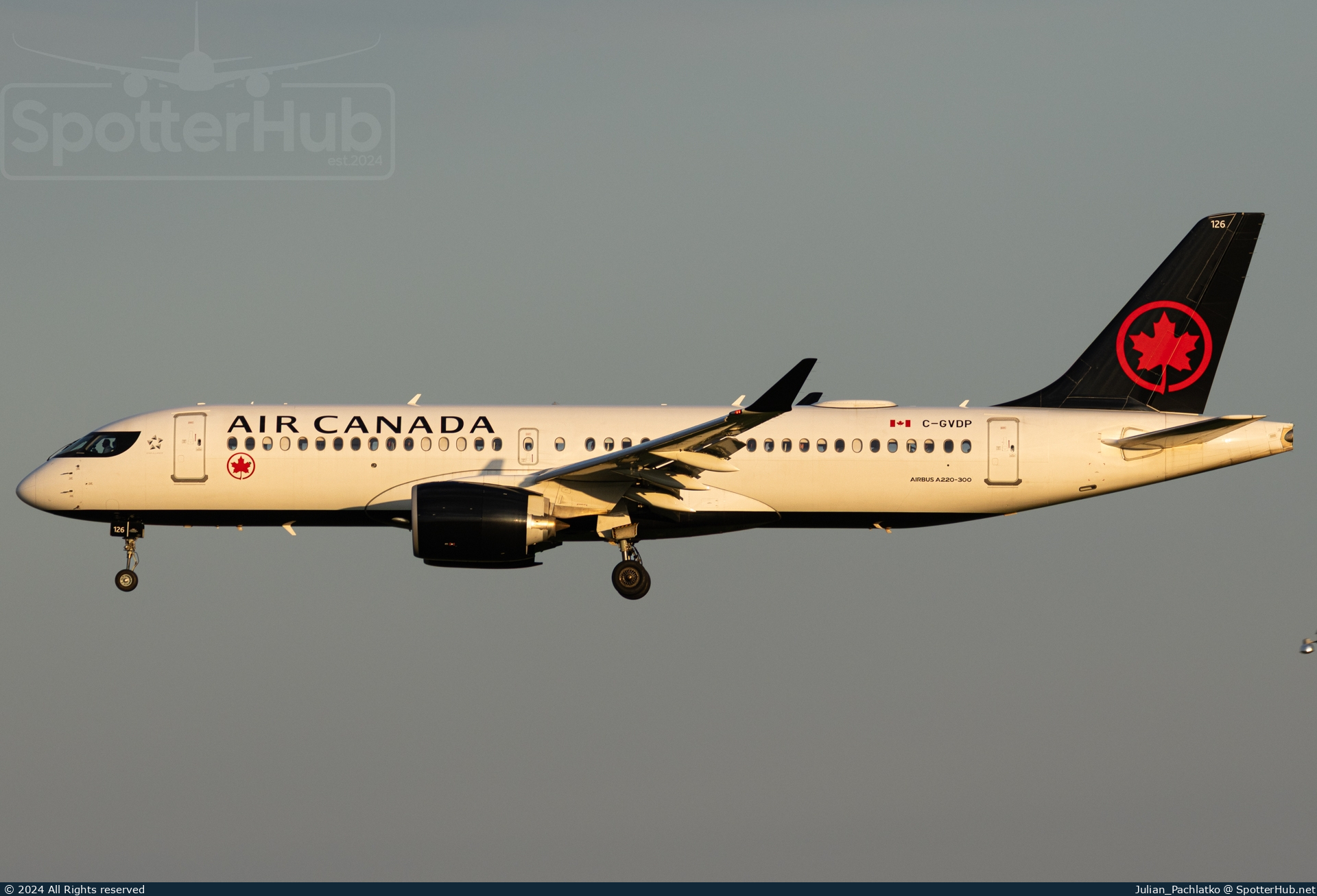 Photo of C-GVDP - Airbus A220-300 operated by Air Canada