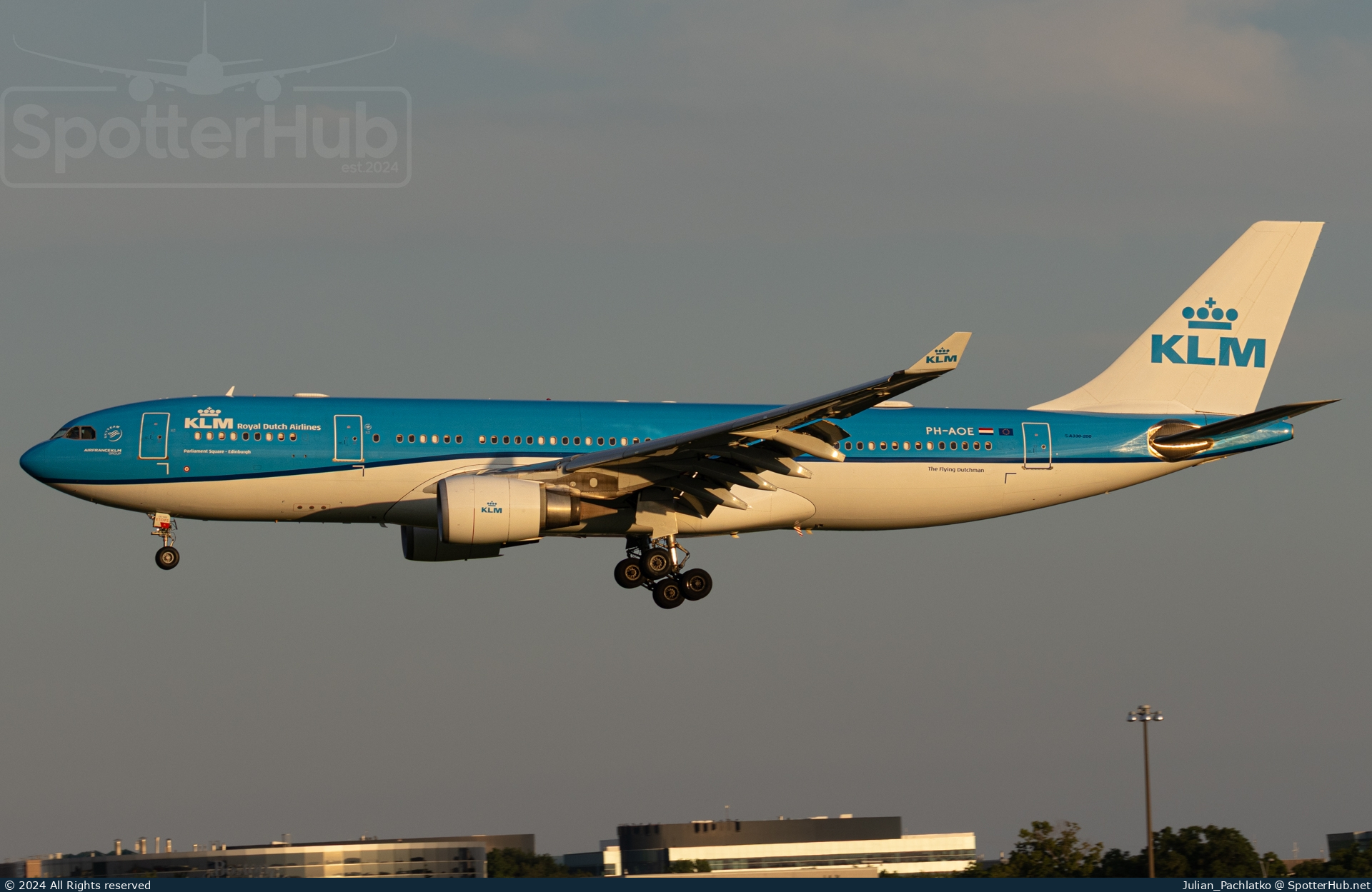Photo of PH-AOE - Airbus A330-203 operated by KLM Royal Dutch Airlines
