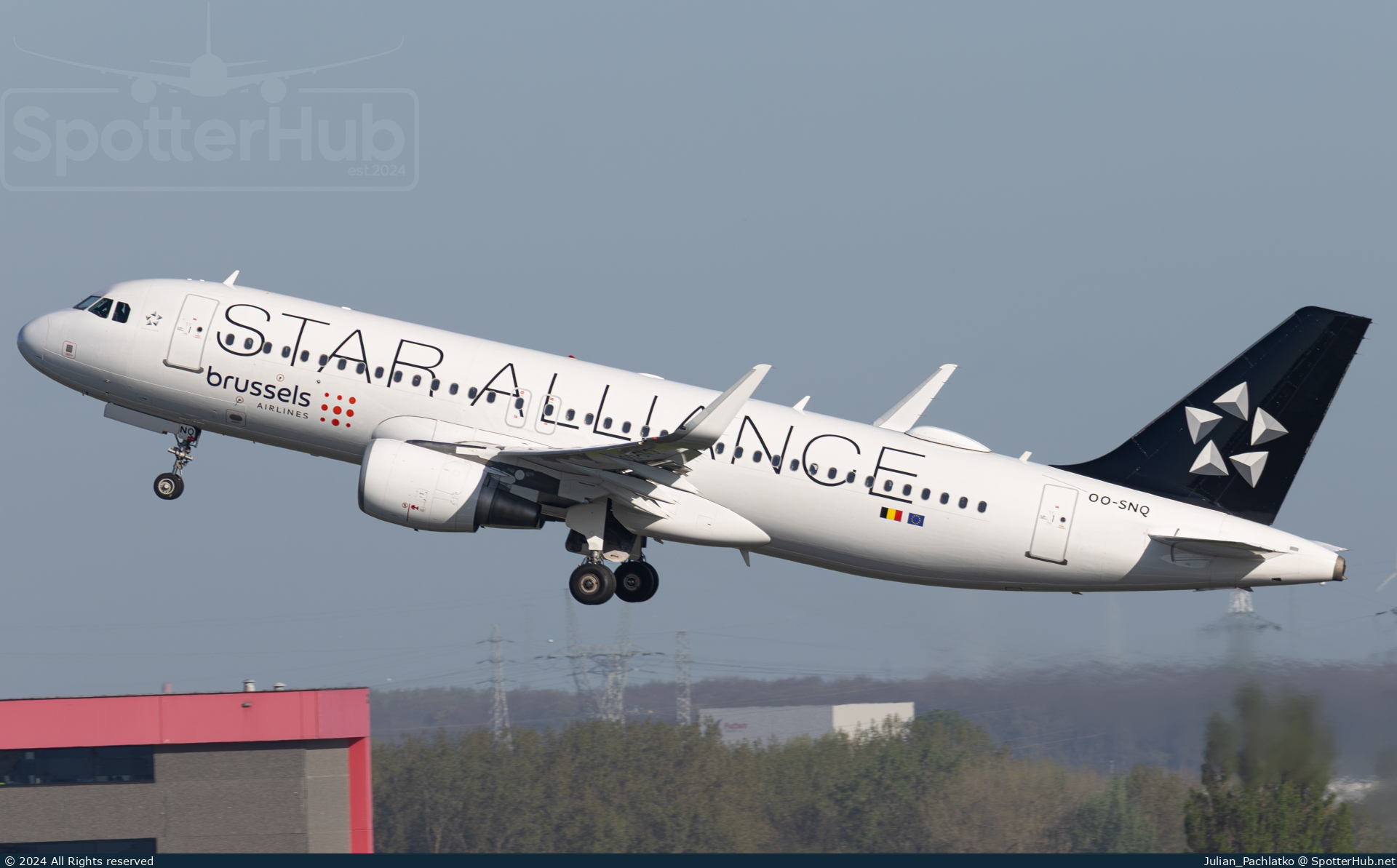 Photo of OO-SNQ - Airbus A320-214 operated by Brussels Airlines