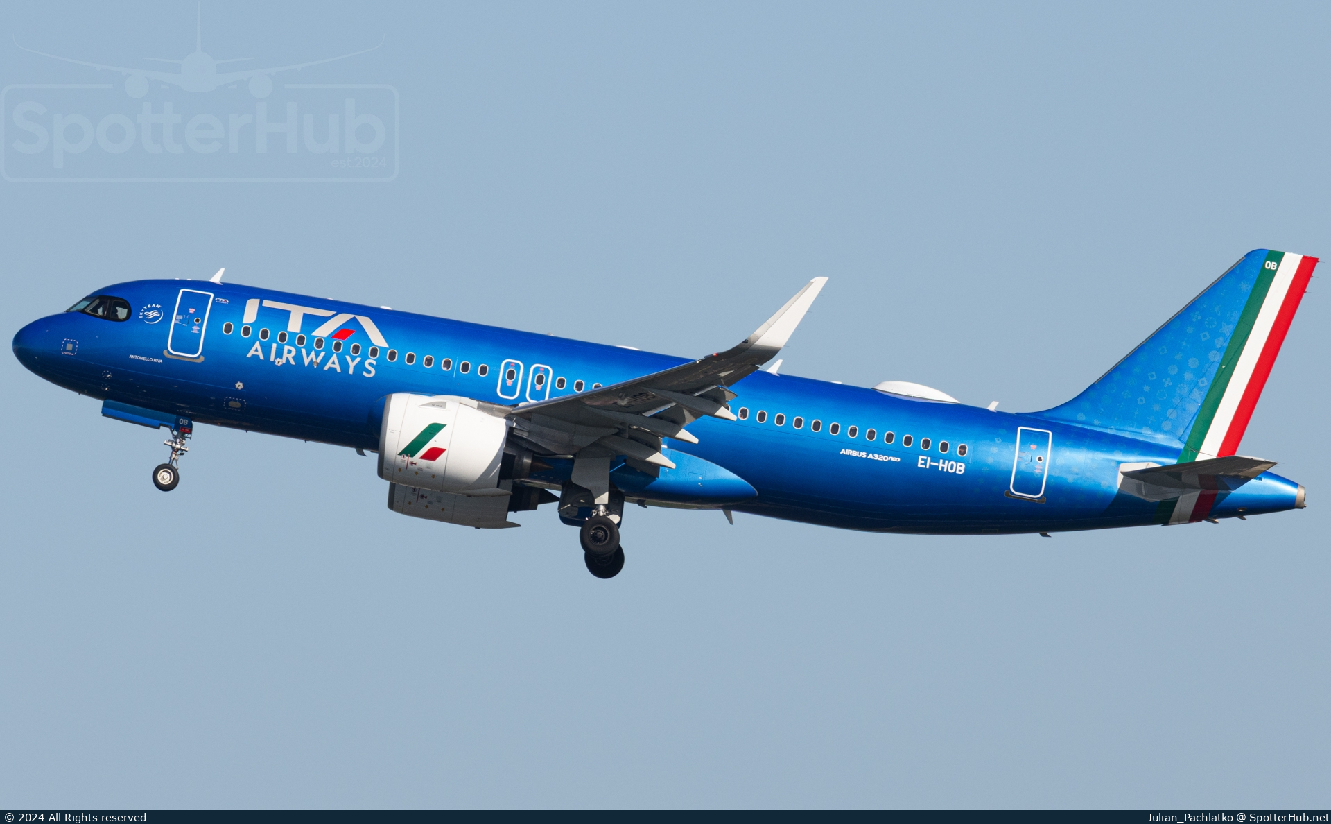 Photo of EI-HOB - Airbus A320-271N operated by ITA Airways