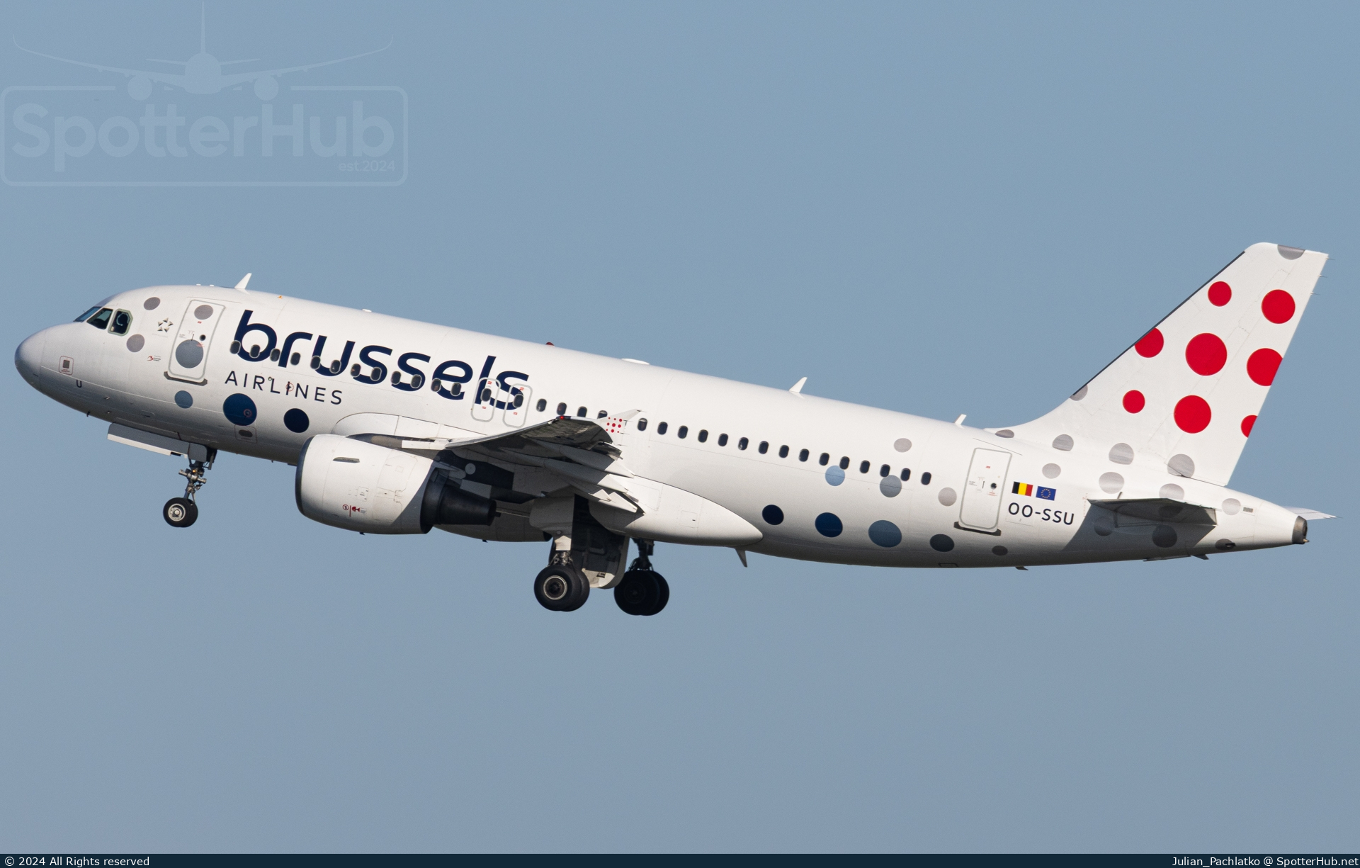 Photo of OO-SSU - Airbus A319-111 operated by Brussels Airlines