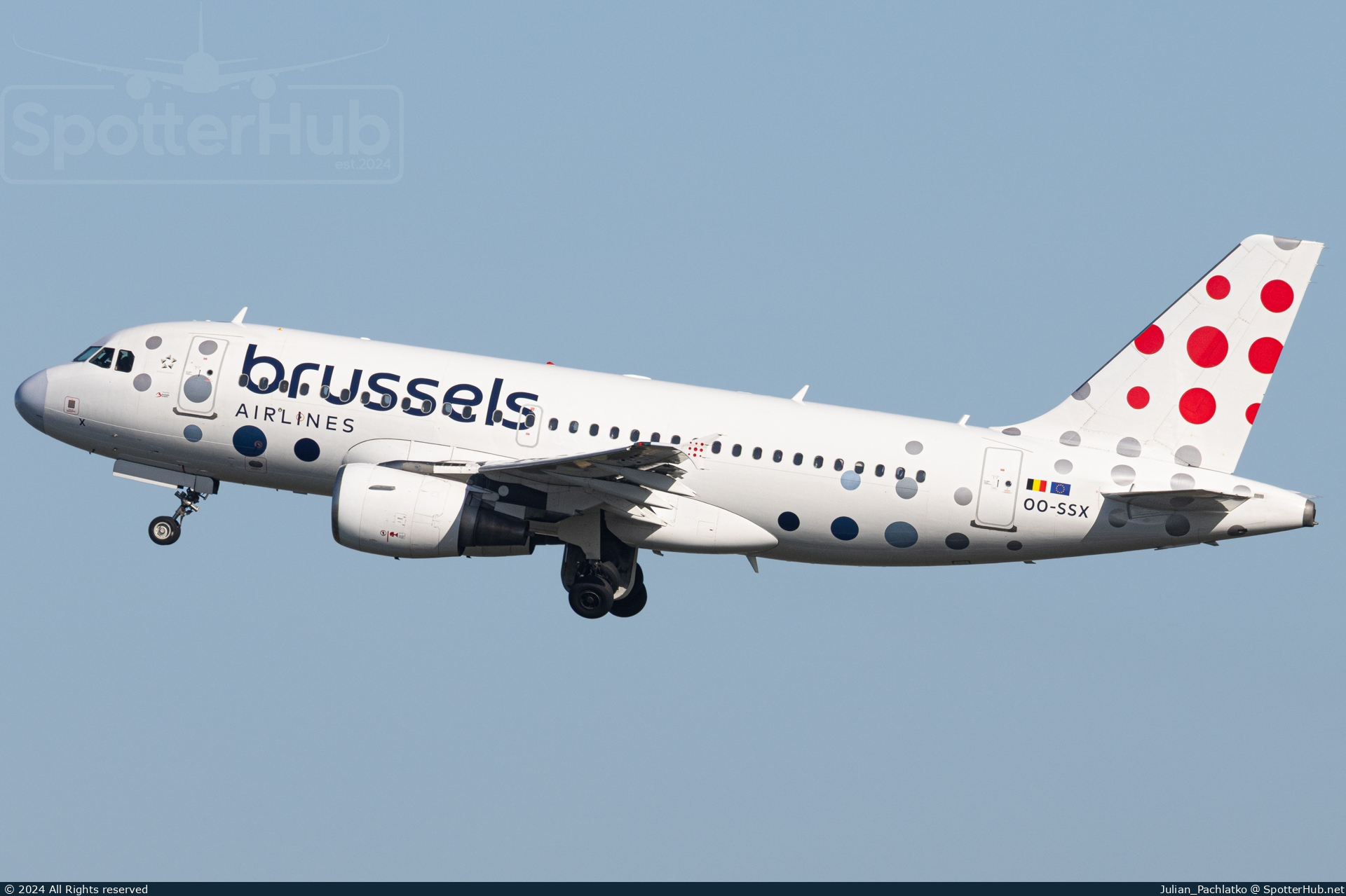 Photo of OO-SSX - Airbus A319-111 operated by Brussels Airlines