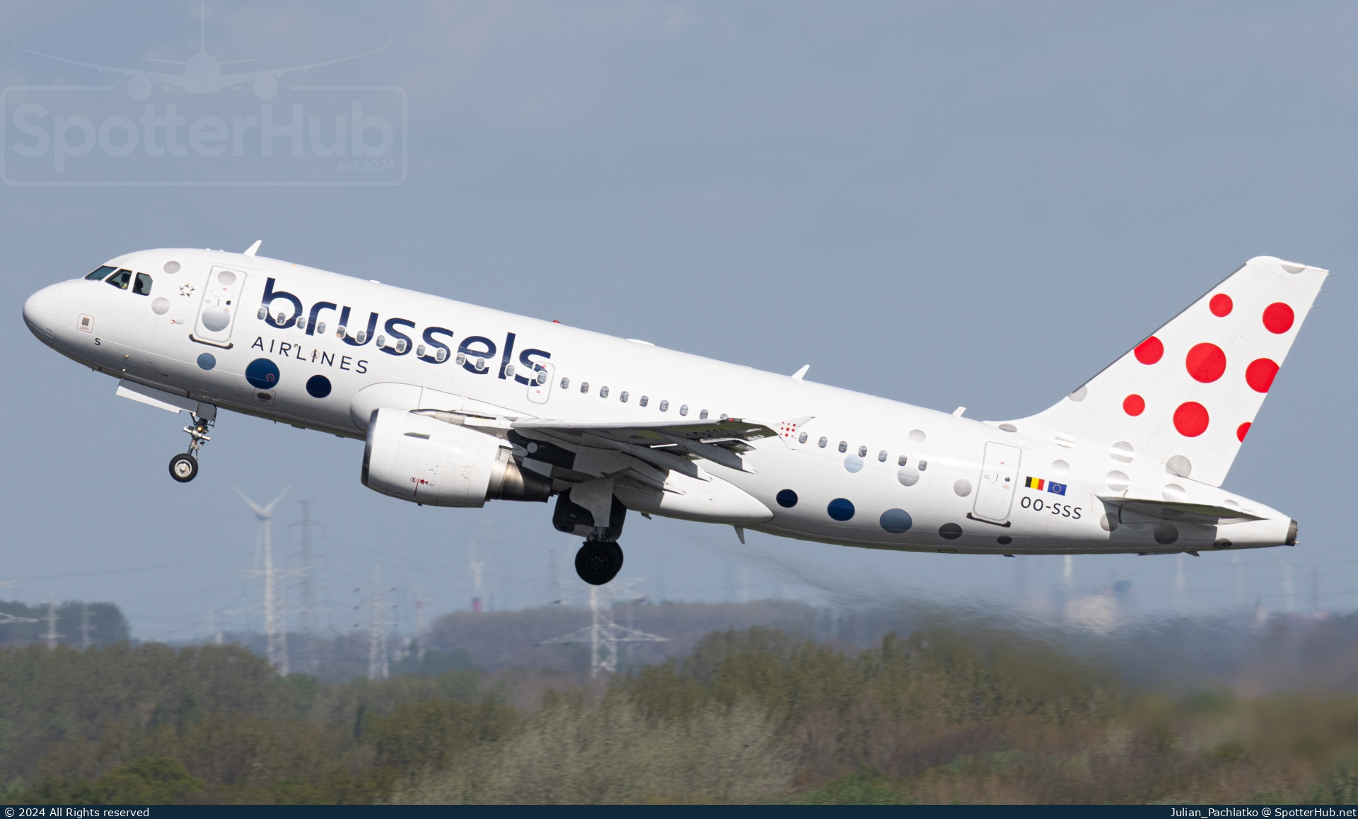 Photo of OO-SSS - Airbus A319-111 operated by Brussels Airlines