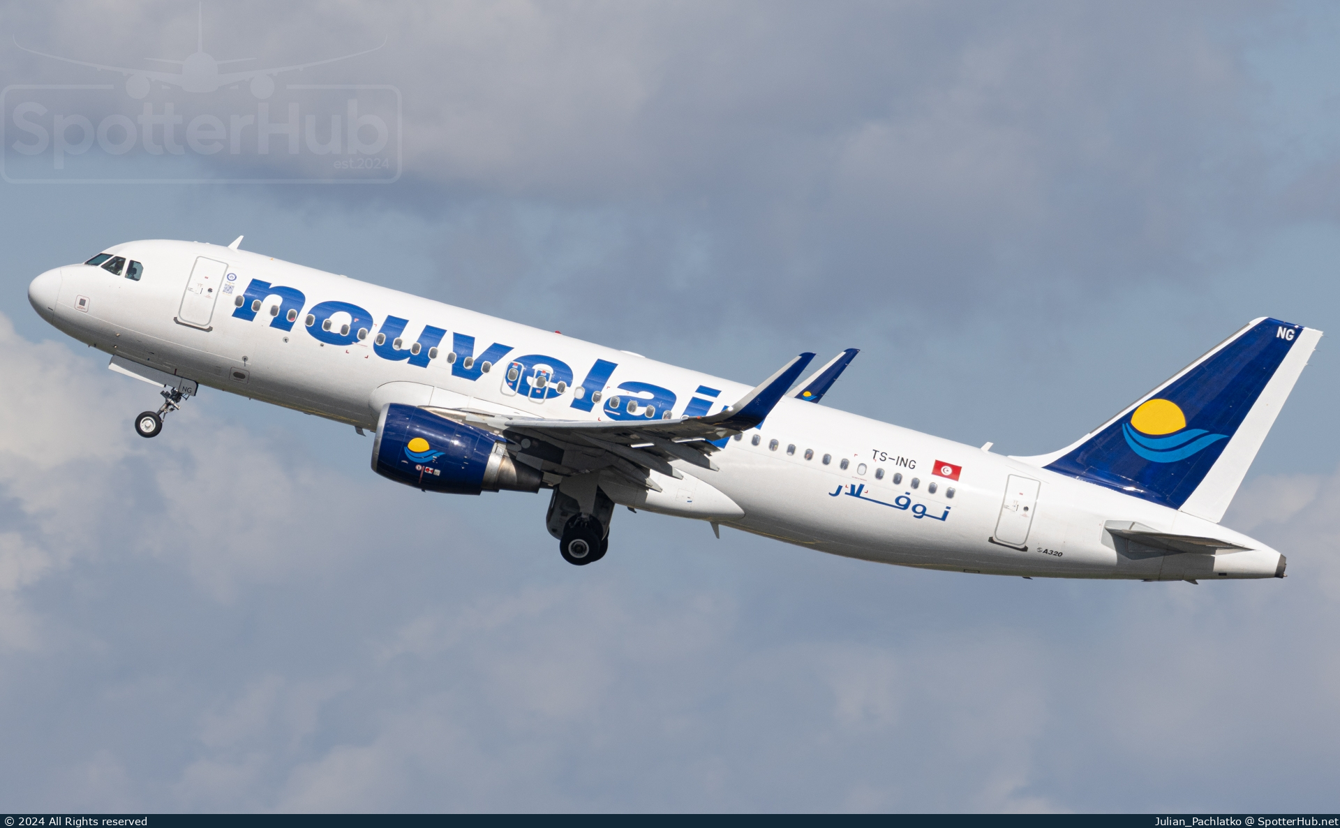 Photo of TS-ING - Airbus A320-214 operated by Nouvelair
