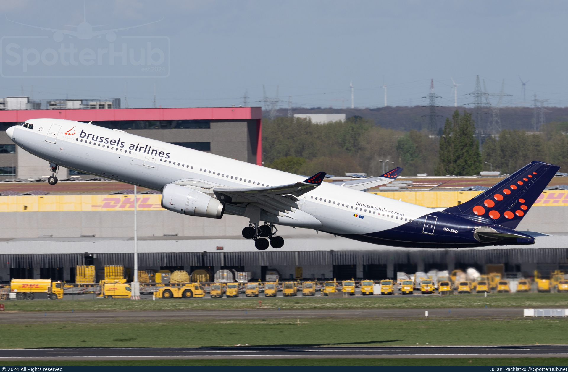 Photo of OO-SFD - Airbus A330-342 operated by Brussels Airlines