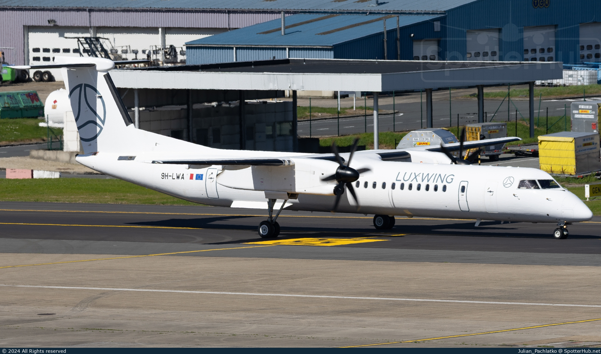 Photo of 9H-LWA - Bombardier DHC-8-402 Dash 8 Q400 operated by Luxwing