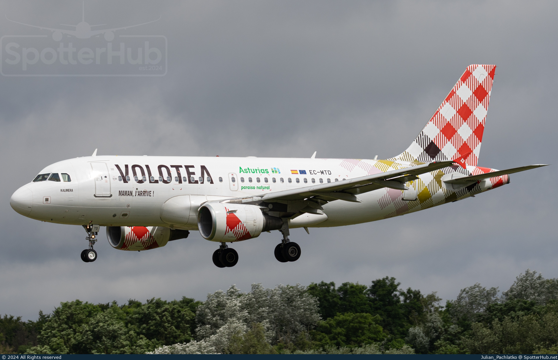 Photo of EC-MTD - Airbus A319-111 operated by Volotea