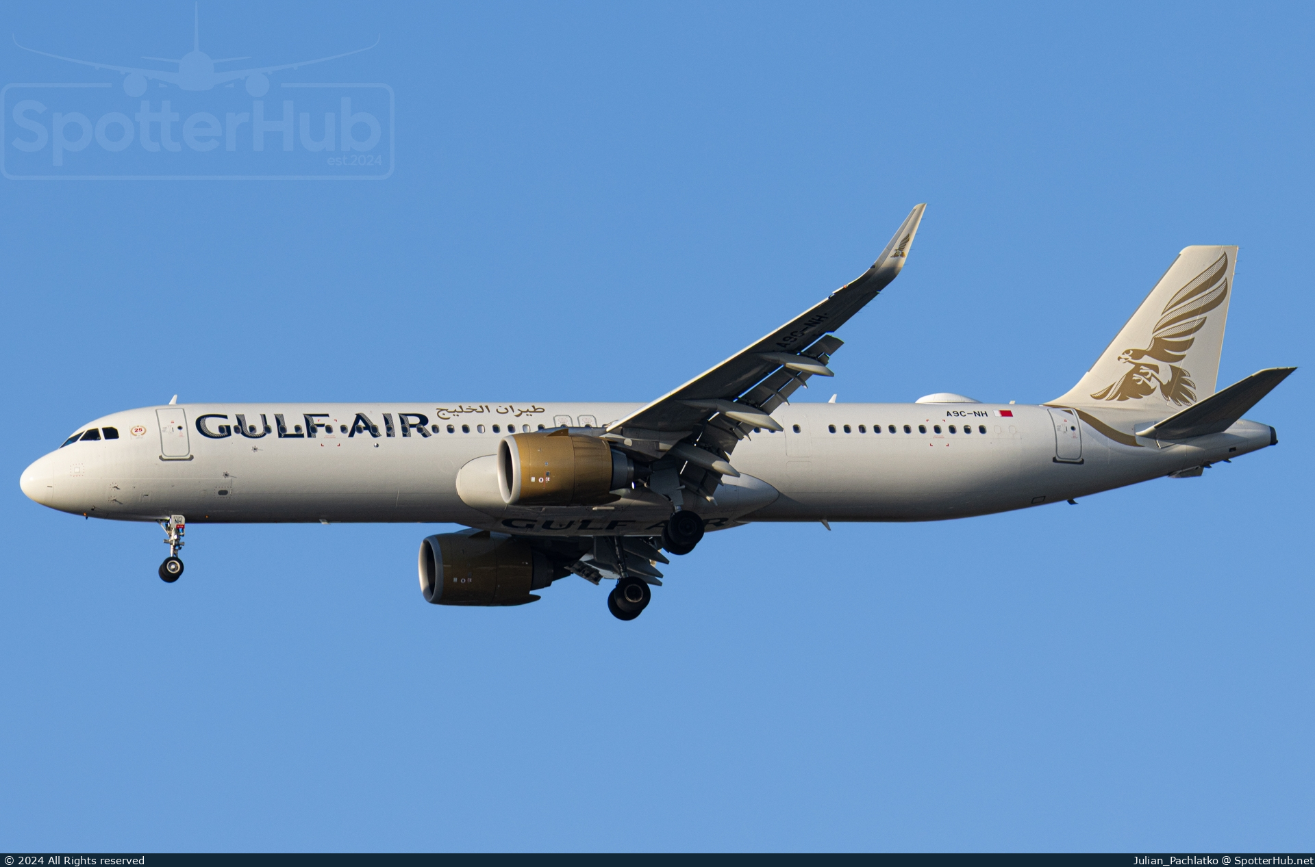 Photo of A9C-NH - Airbus A321-253NX operated by Gulf Air