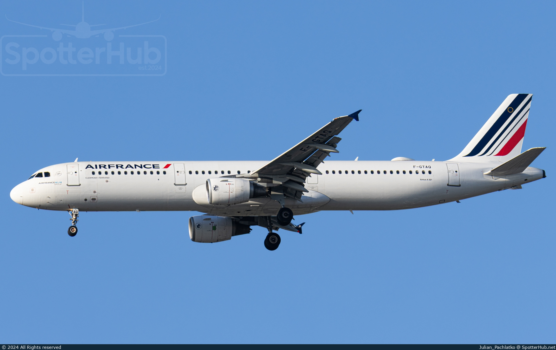 Photo of F-GTAQ - Airbus A321-212 operated by Air France