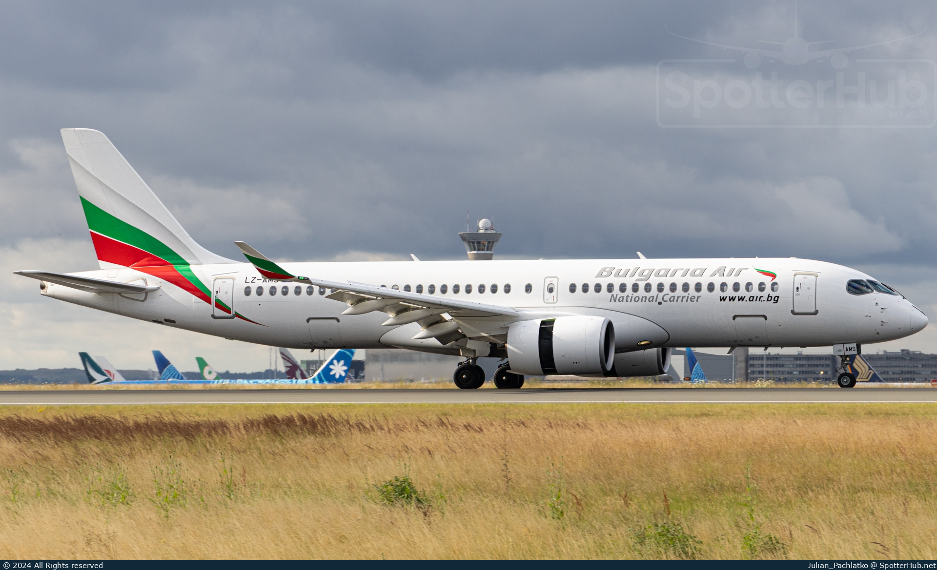 Photo of LZ-AMS - Airbus A220-300 operated by Bulgaria Air