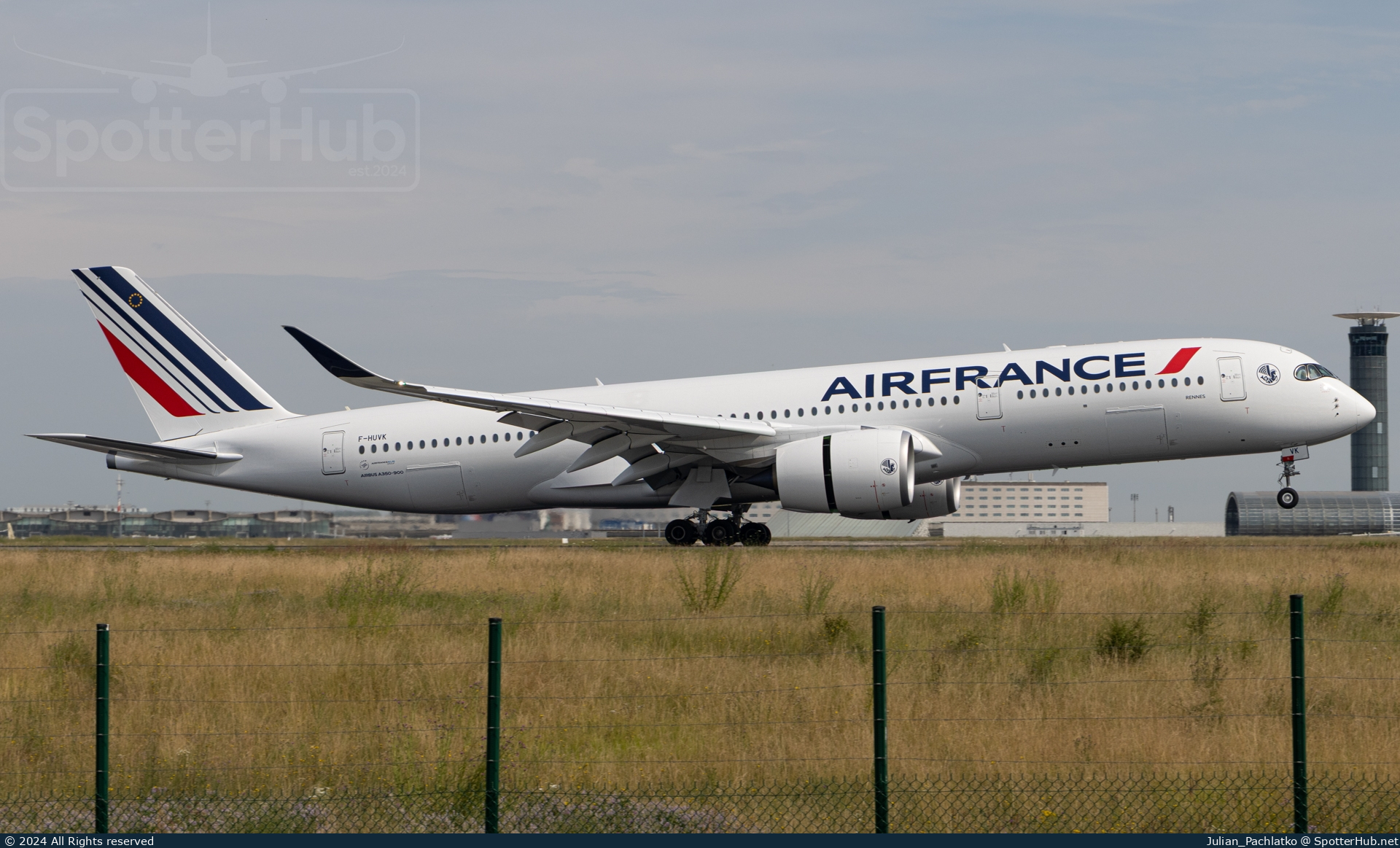 Photo of F-HUVK - Airbus A350-941 operated by Air France