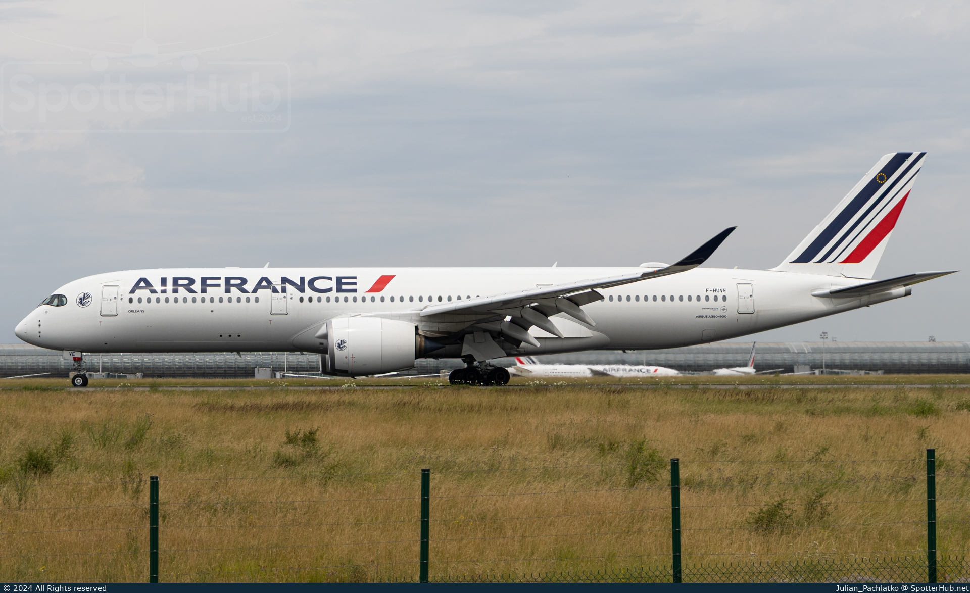 Photo of F-HUVE - Airbus A350-941 operated by Air France