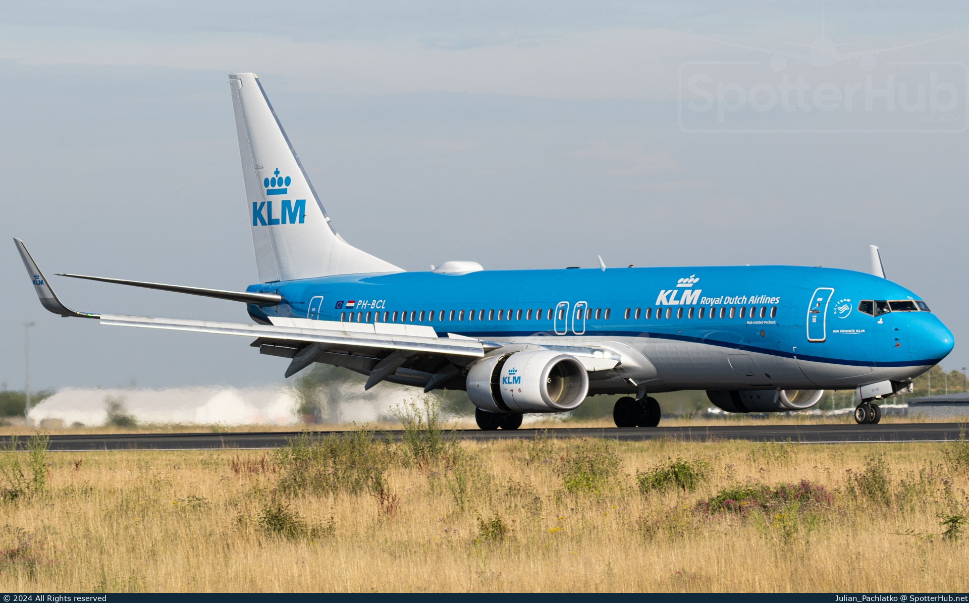 Photo of PH-BCL - Boeing 737-8K2 operated by KLM Royal Dutch Airlines