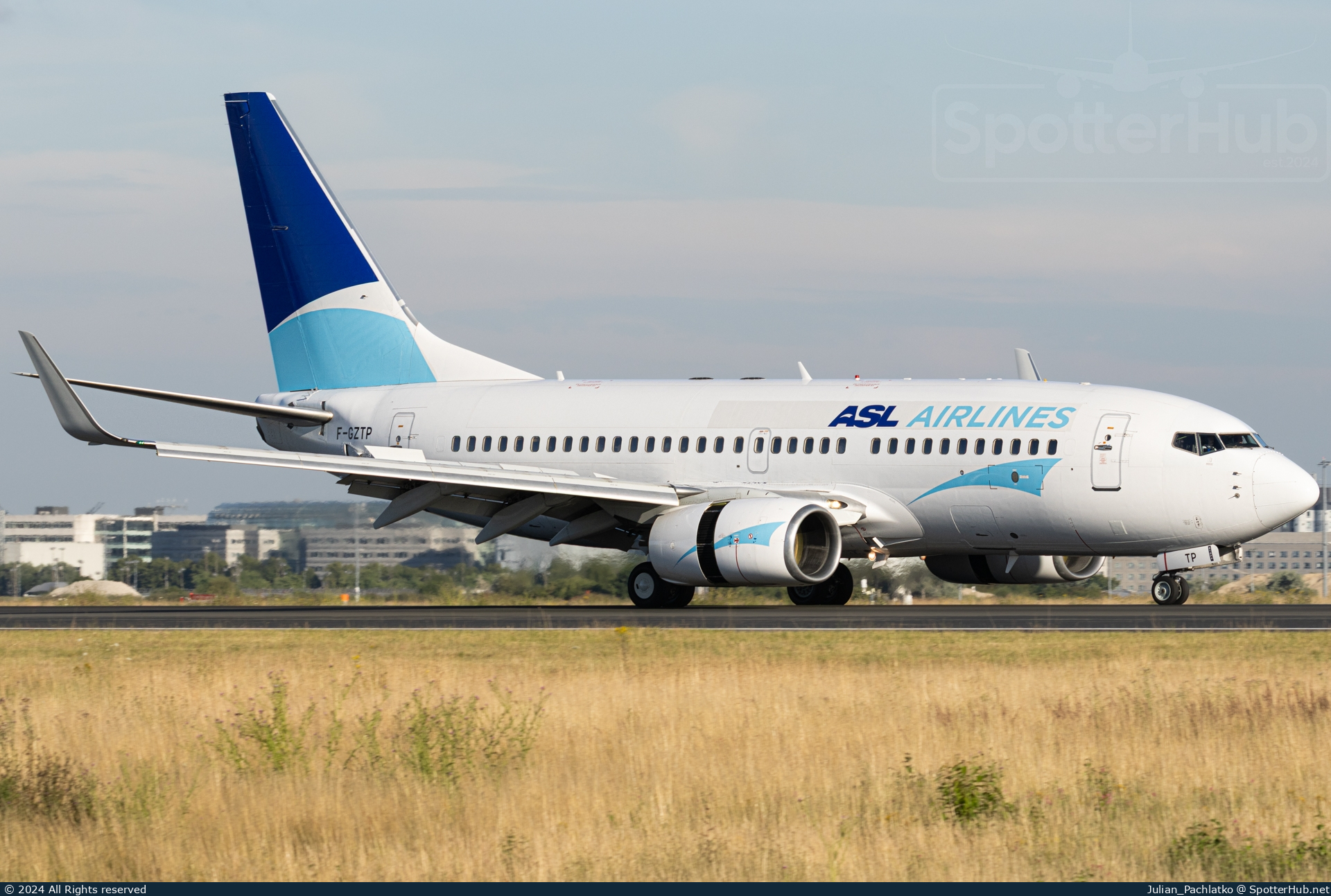 Photo of F-GZTP - Boeing 737-73S operated by ASL Airlines France