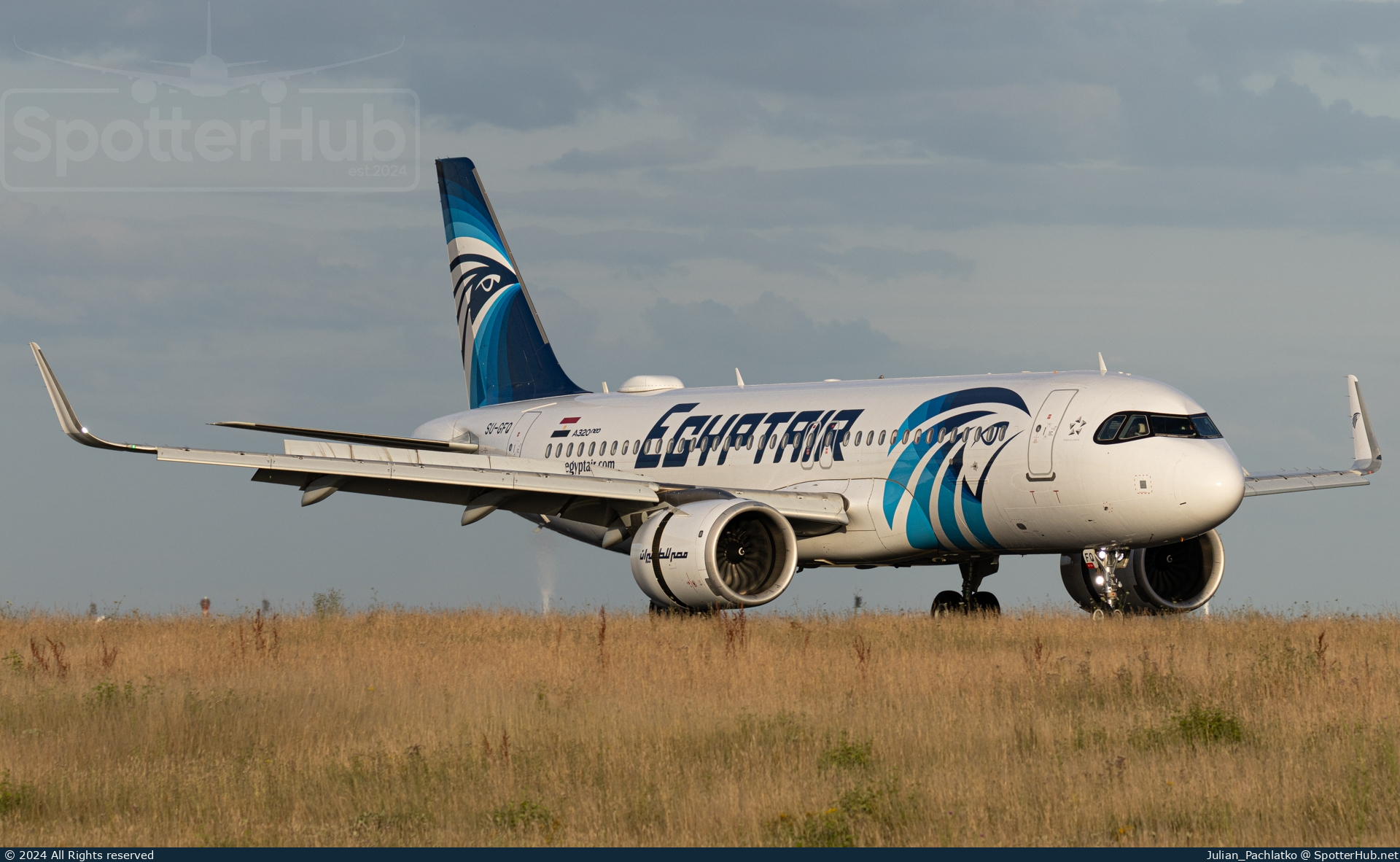 Photo of SU-GFQ - Airbus A320-251N operated by Egyptair