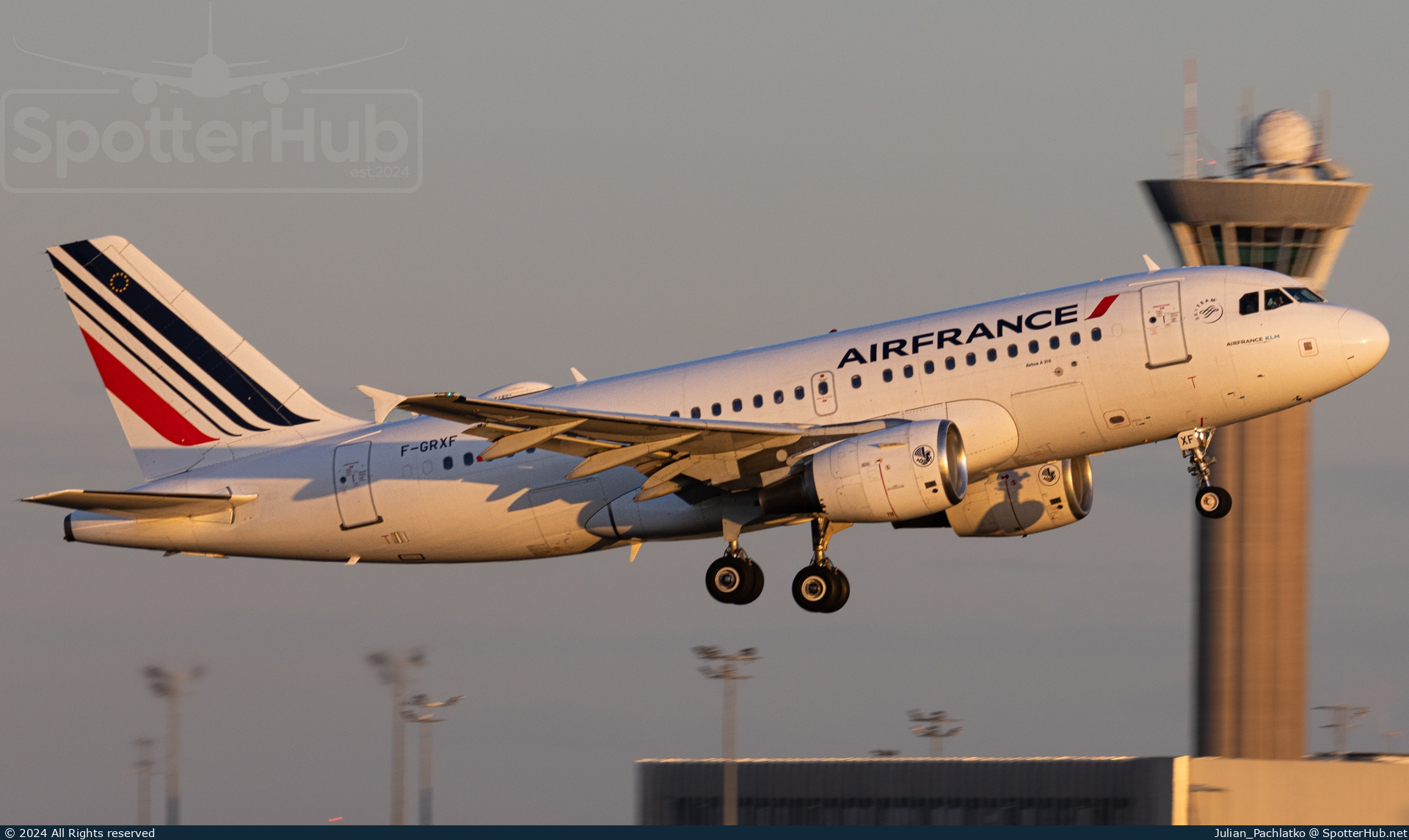 Photo of F-GRXF - Airbus A319-111 operated by Air France