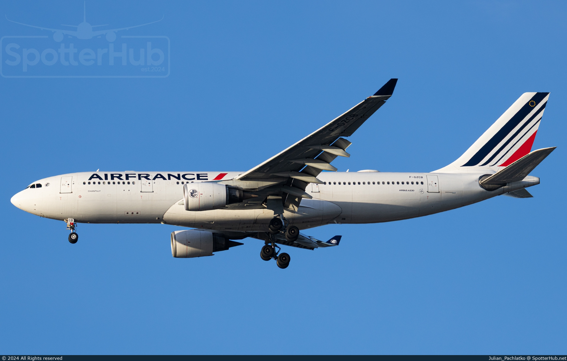 Photo of F-GZCB - Airbus A330-203 operated by Air France