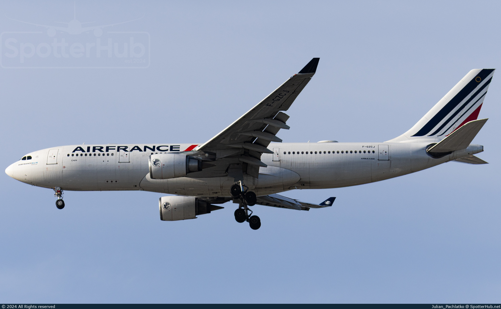 Photo of F-GZCJ - Airbus A330-203 operated by Air France