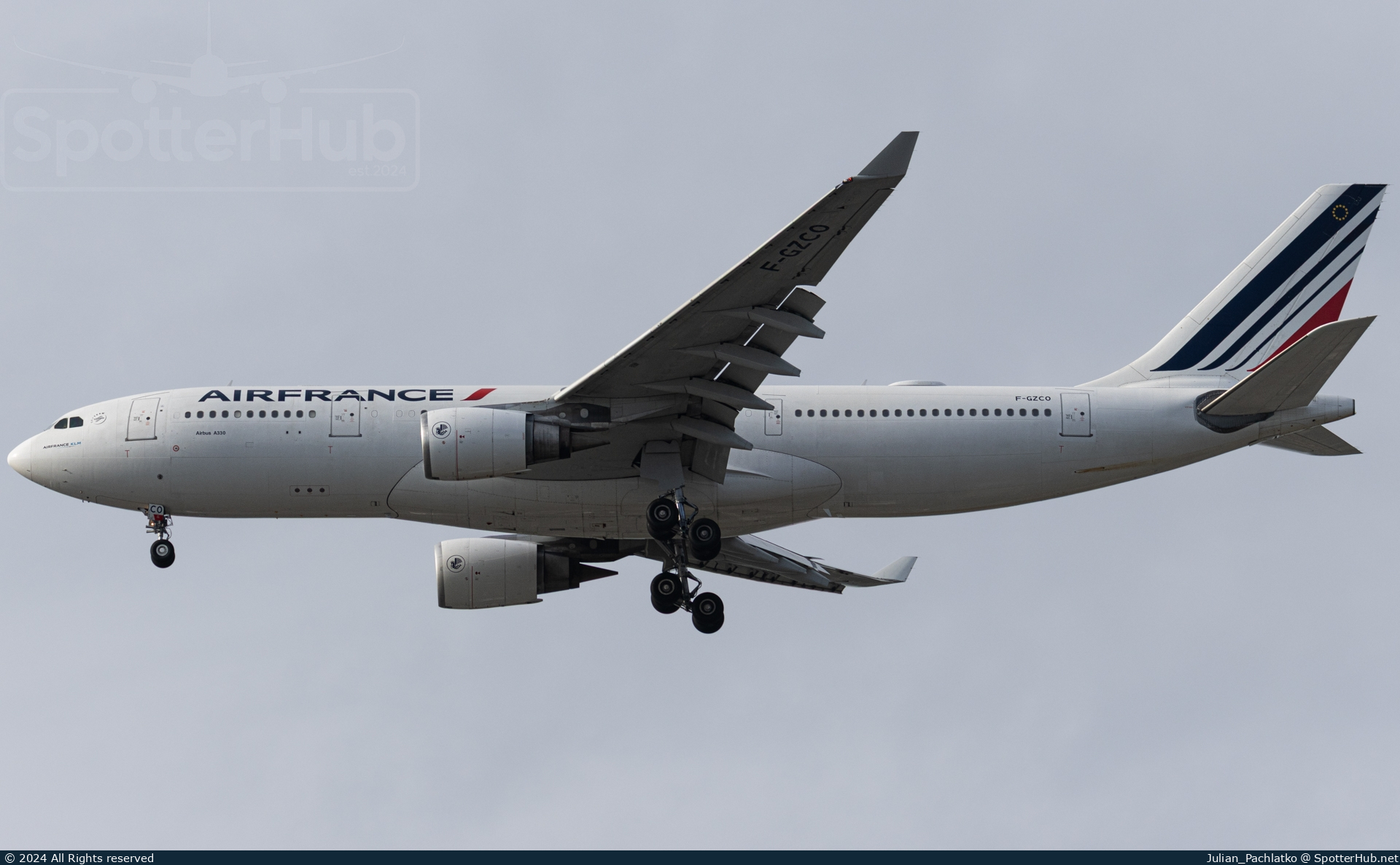 Photo of F-GZCO - Airbus A330-203 operated by Air France