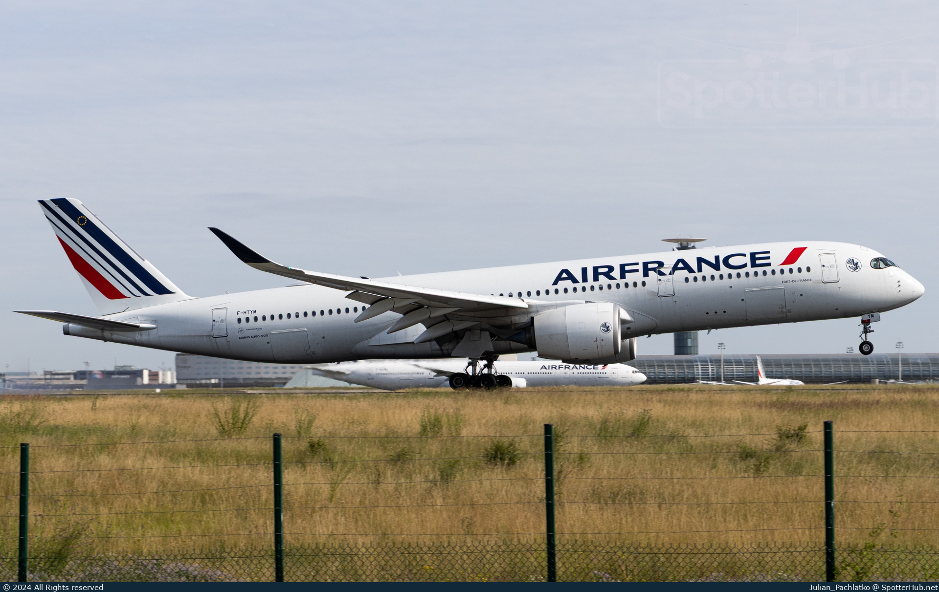 Photo of F-HTYM - Airbus A350-941 operated by Air France