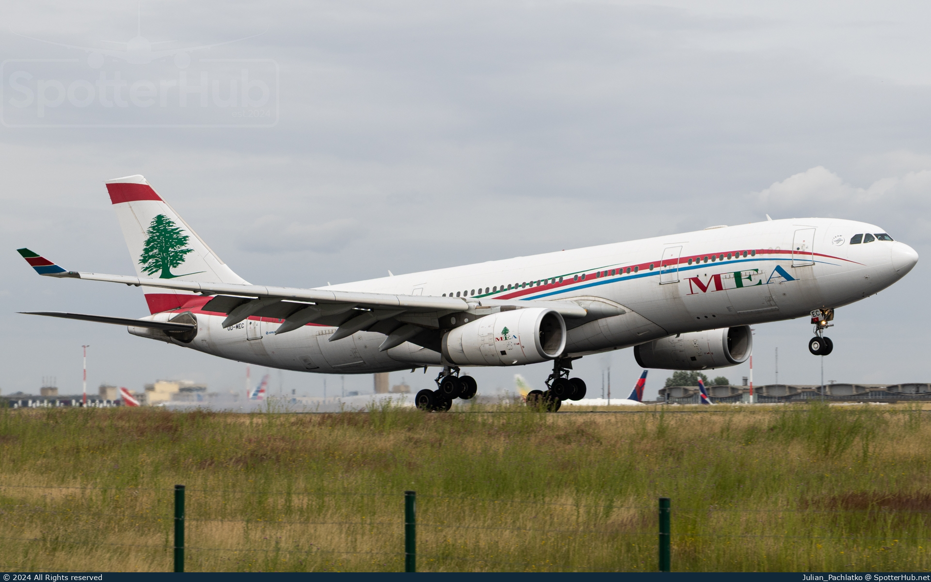Photo of OD-MEC - Airbus A330-243 operated by MEA Middle East Airlines