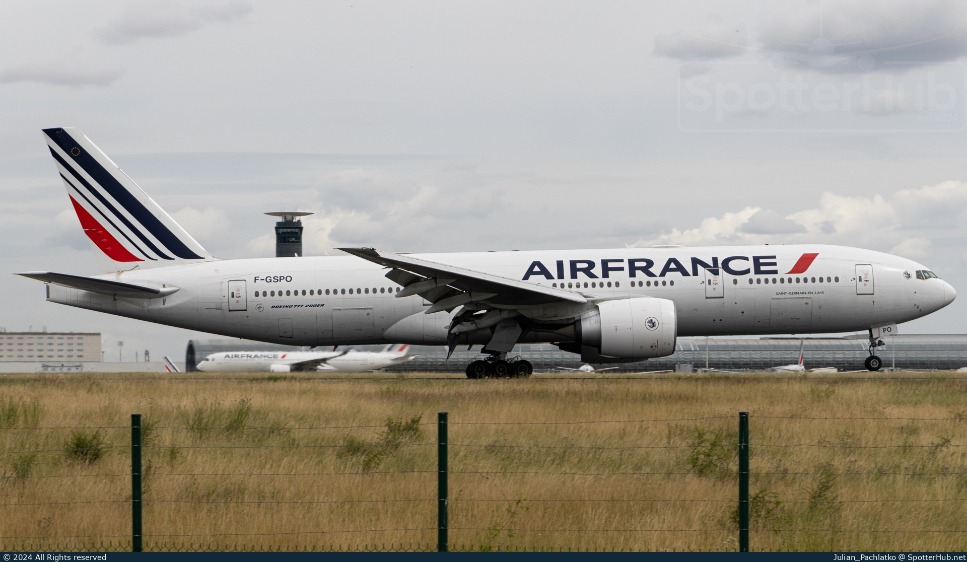 Photo of F-GSPO - Boeing 777-228(ER) operated by Air France