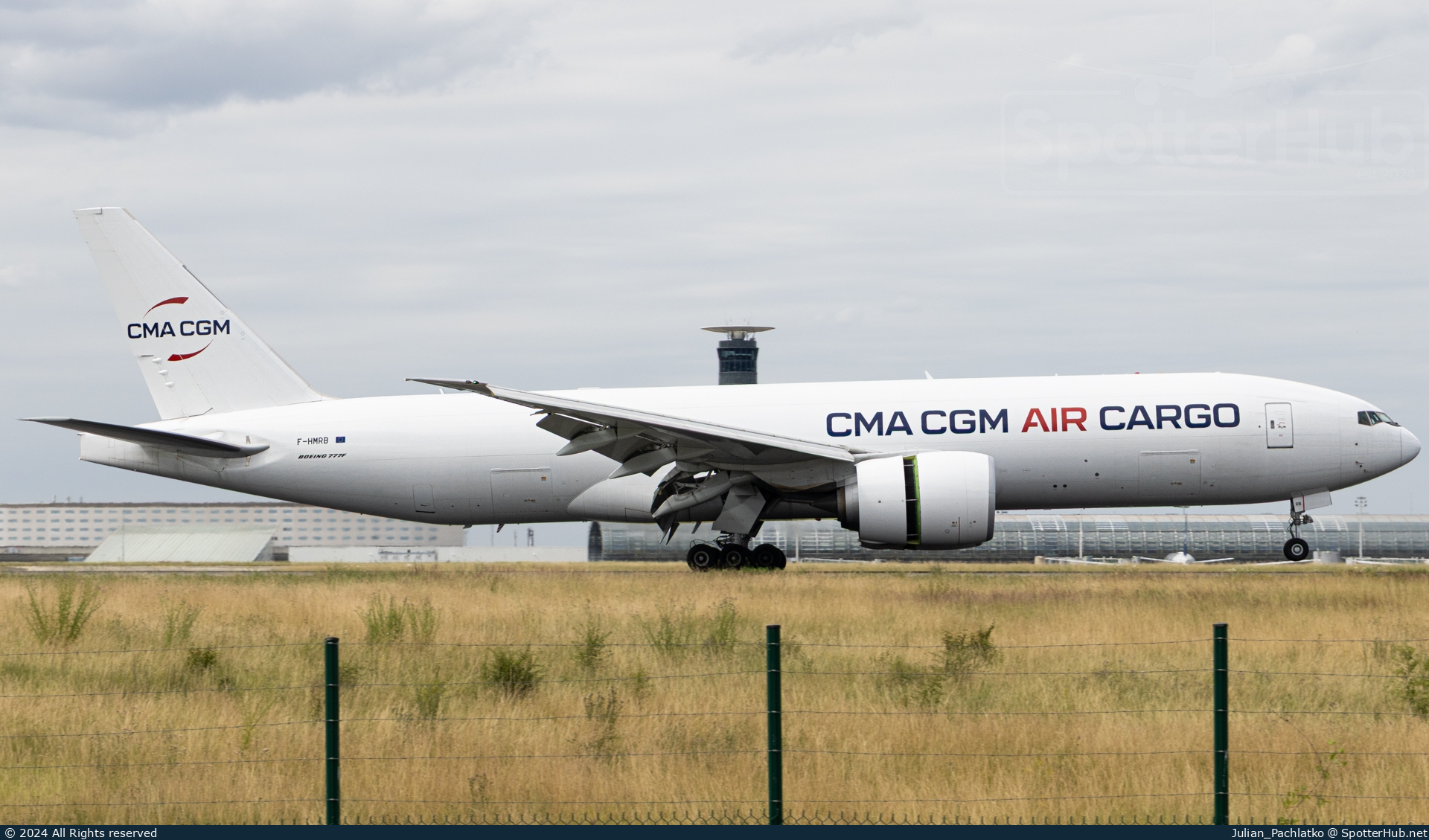 Photo of F-HMRB - Boeing 777-F operated by CMA CGM Air Cargo