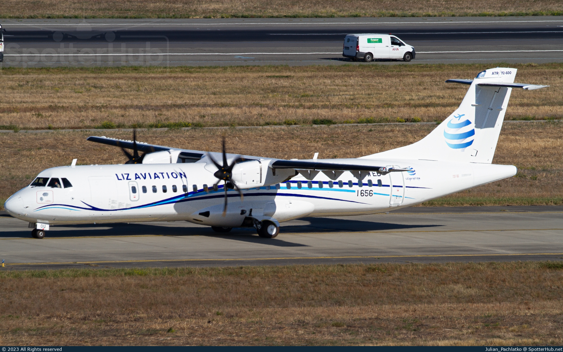 Photo of F-WWEB - ATR 72-600 operated by Liz Aviation