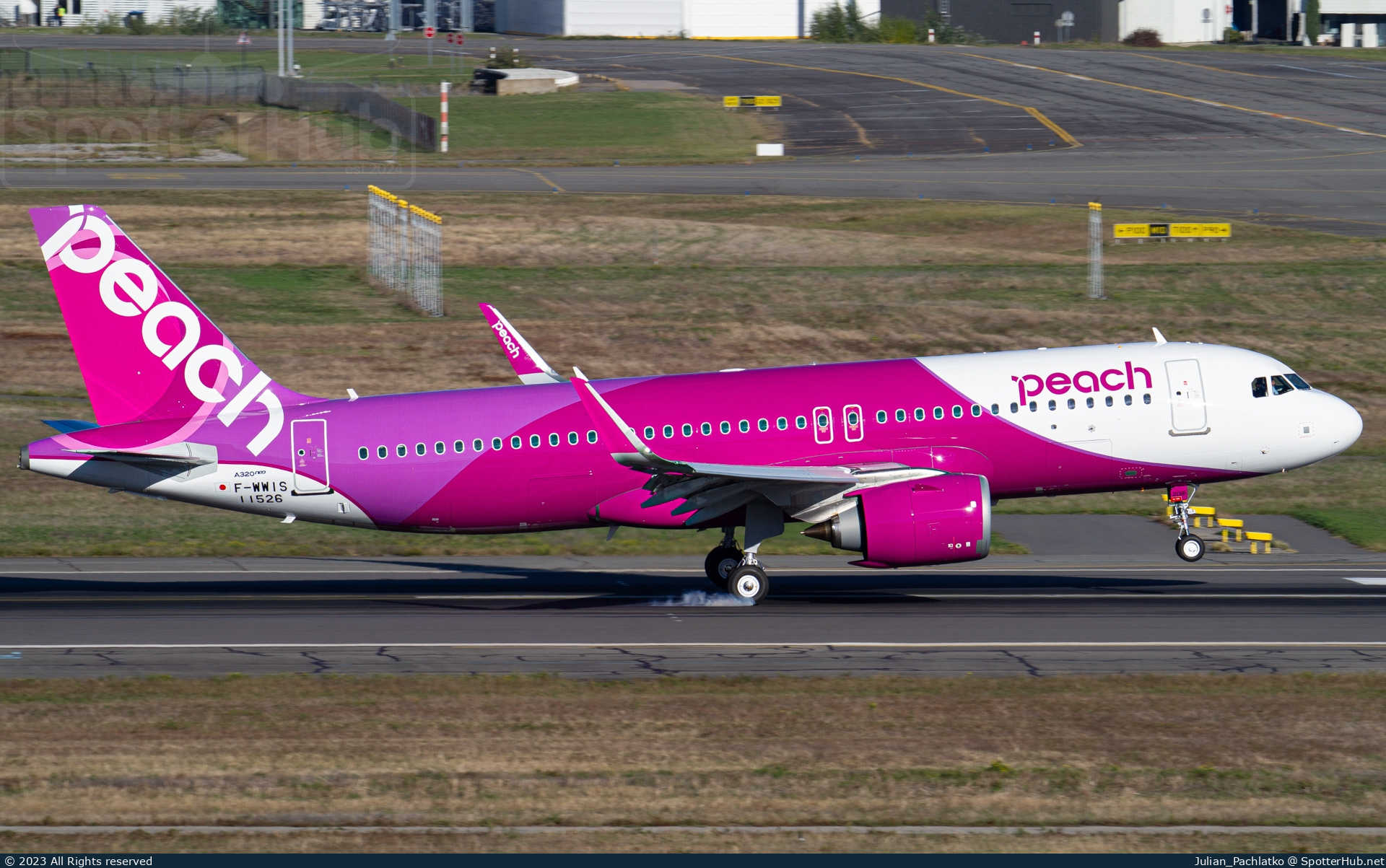 Photo of F-WWIS - Airbus A320-251N operated by Peach Aviation