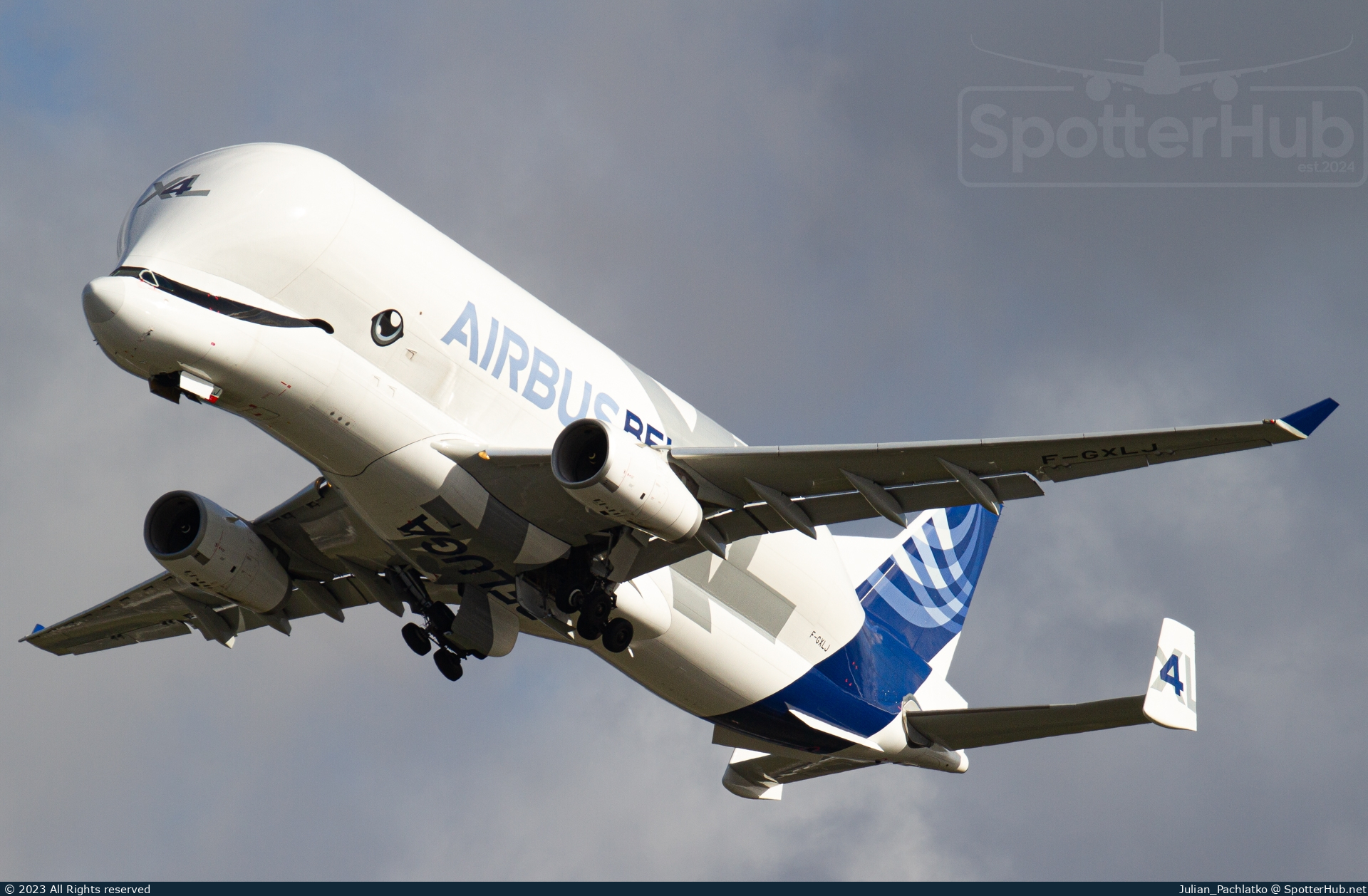 Photo of F-GXLJ - Airbus A330-743L Beluga XL operated by Airbus Transport International
