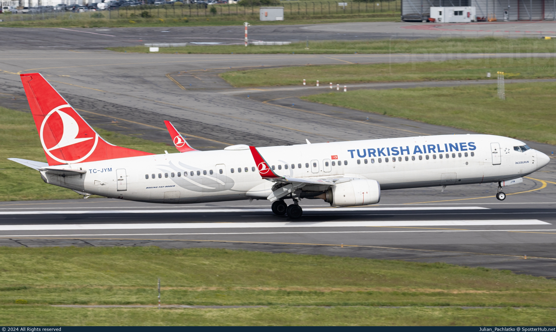 Photo of TC-JYM - Boeing 737-9F2(ER) operated by Turkish Airlines