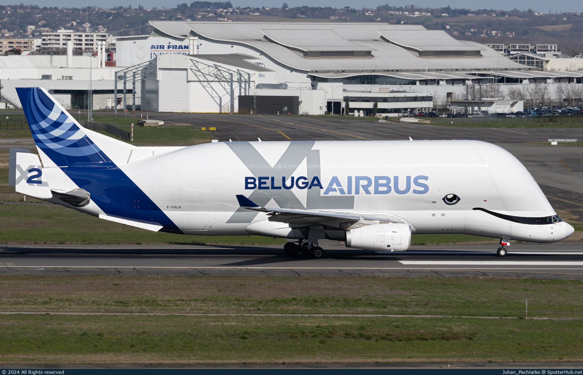 Photo of F-GXLH - Airbus A330-743L Beluga XL operated by Airbus Transport International