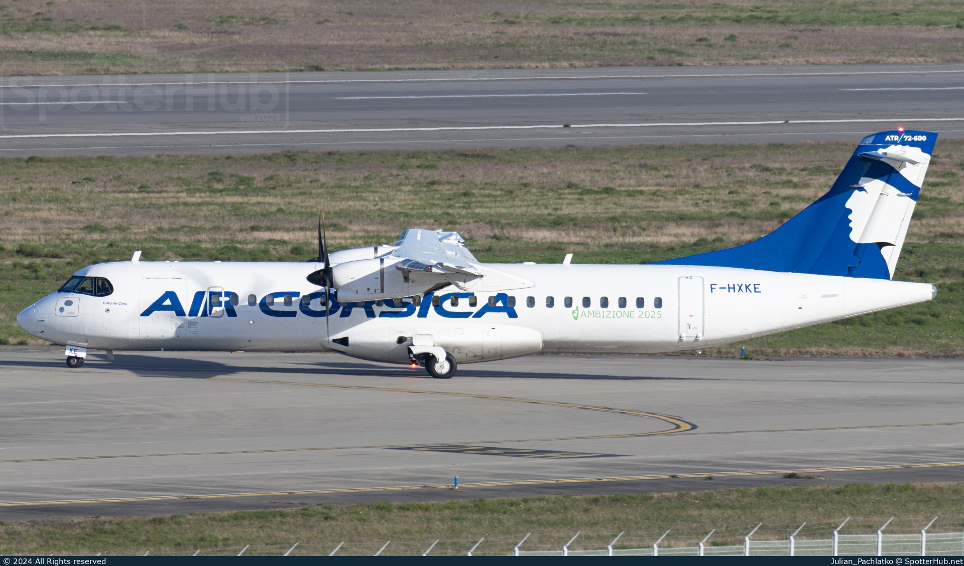 Photo of F-HXKE - ATR 72-600 operated by Air Corsica
