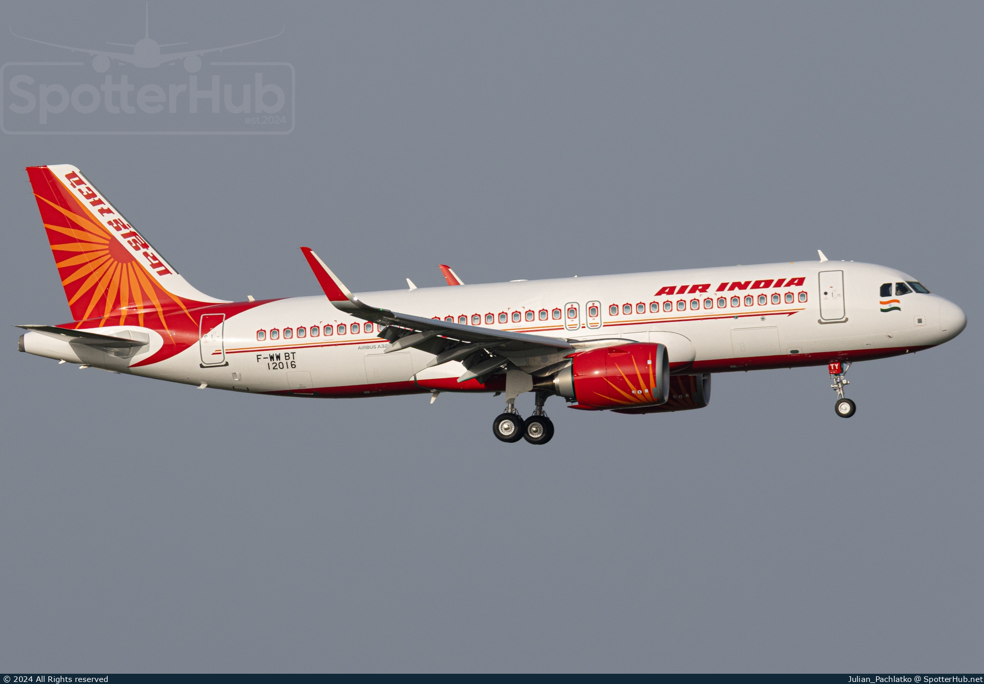 Photo of F-WWBT - Airbus A320-251N operated by Air India