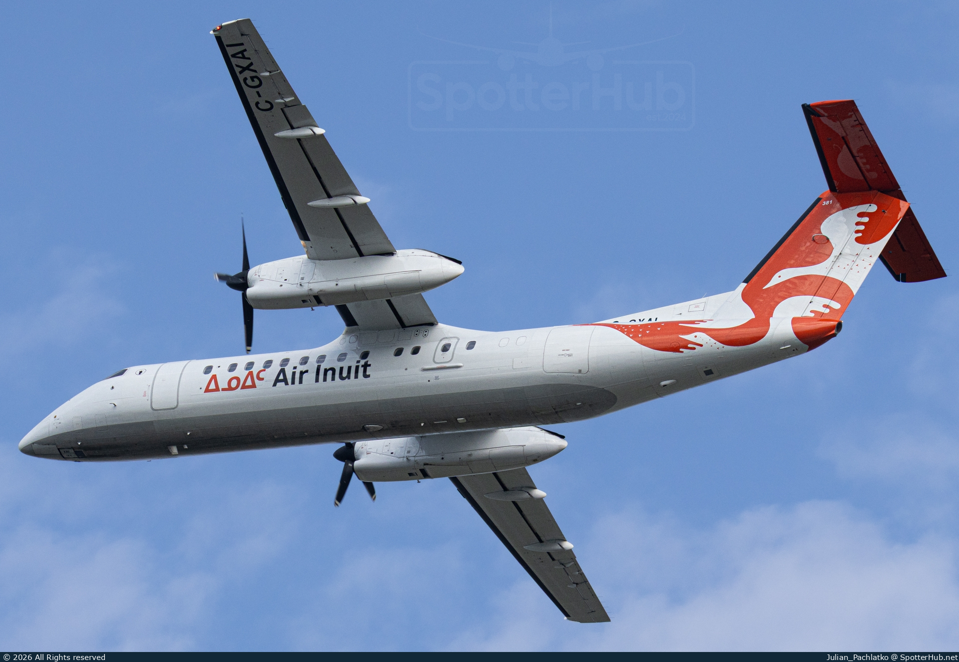 Photo of C-GXAI - Bombardier DHC-8-314 Dash 8 Q300 operated by Air Inuit