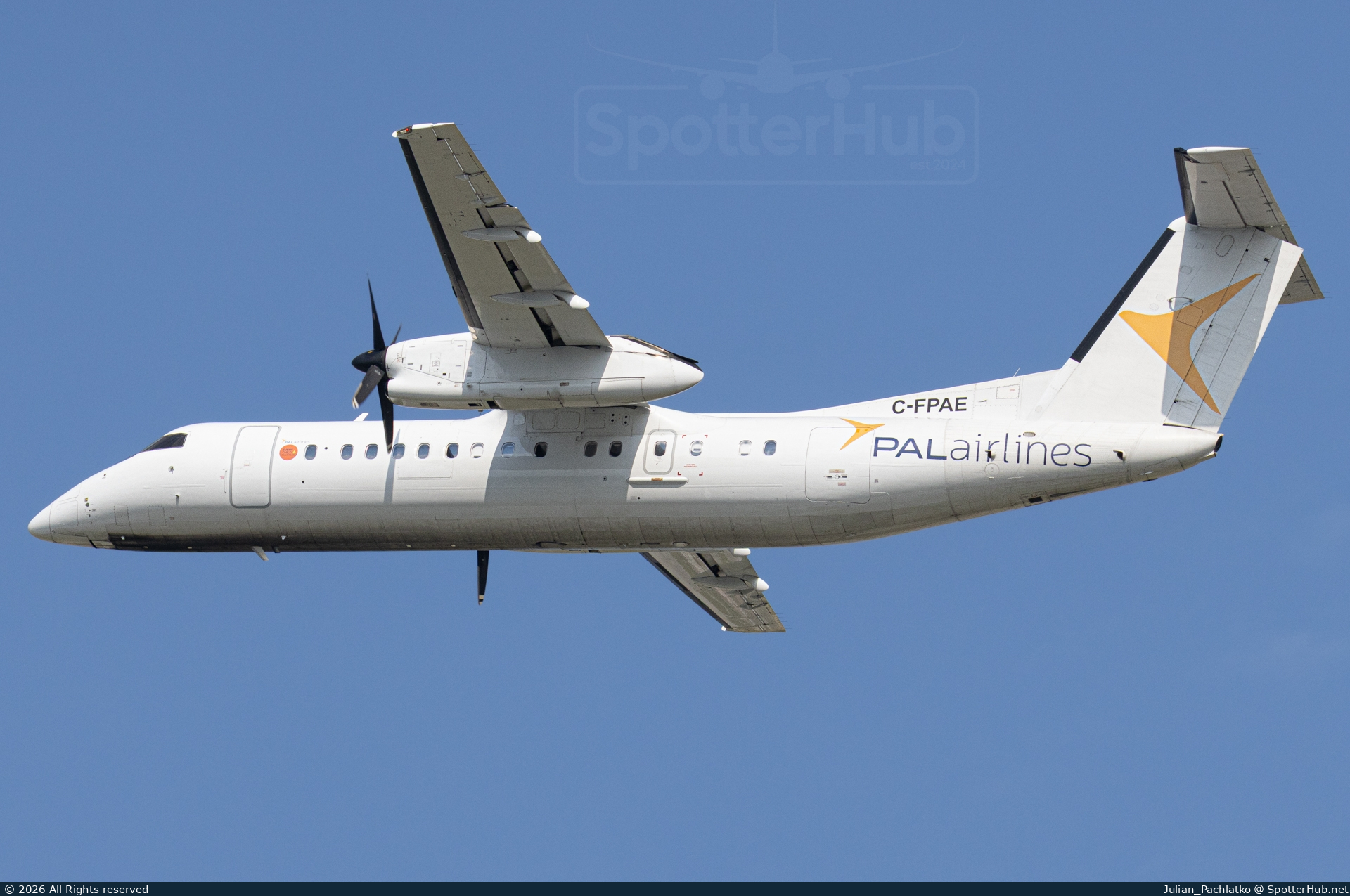 Photo of C-FPAE - De Havilland Canada DHC-8-315Q Dash 8 operated by PAL Airlines