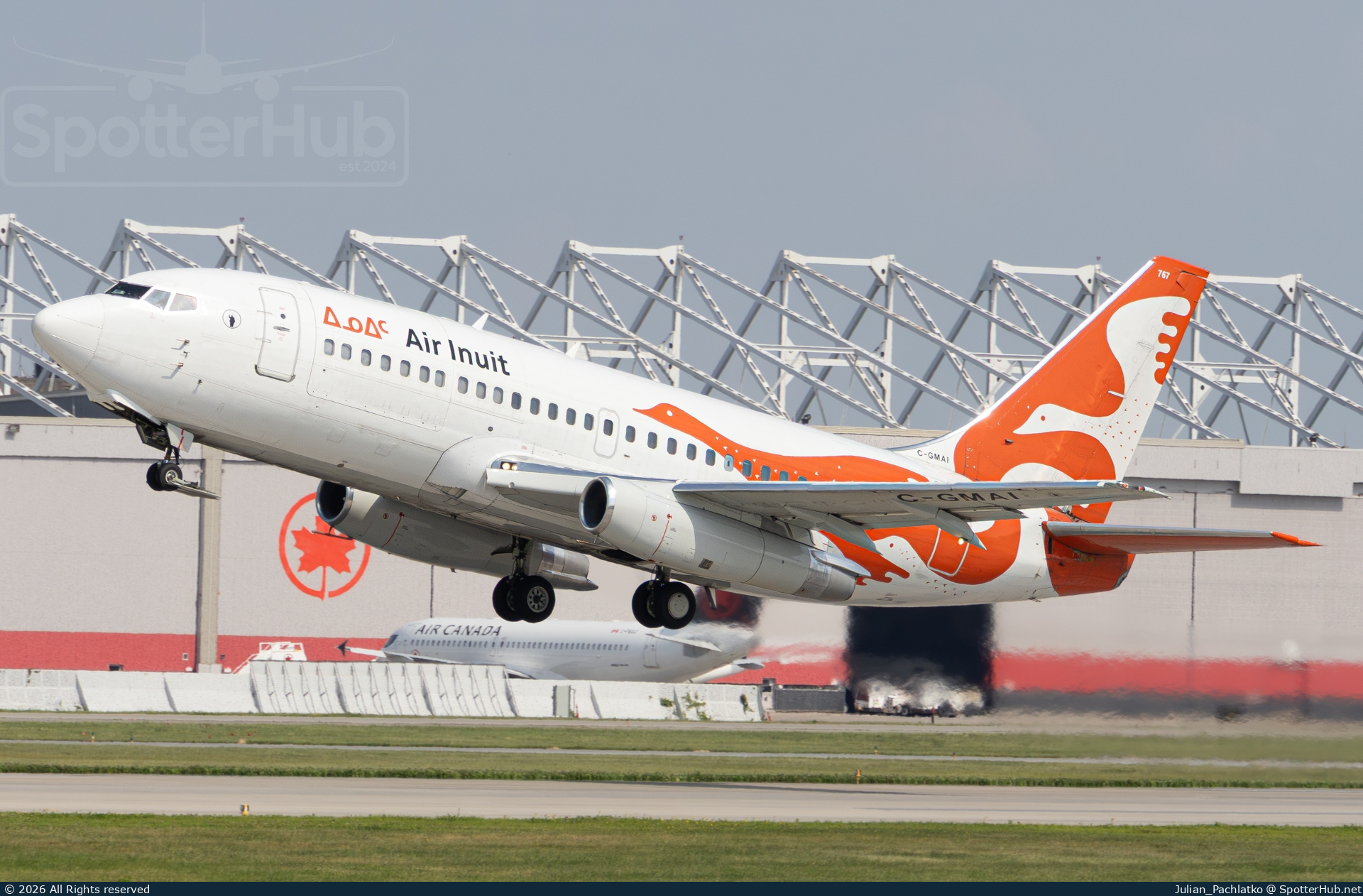 Photo of C-GMAI - Boeing 737-2Q2C(Adv) operated by Air Inuit