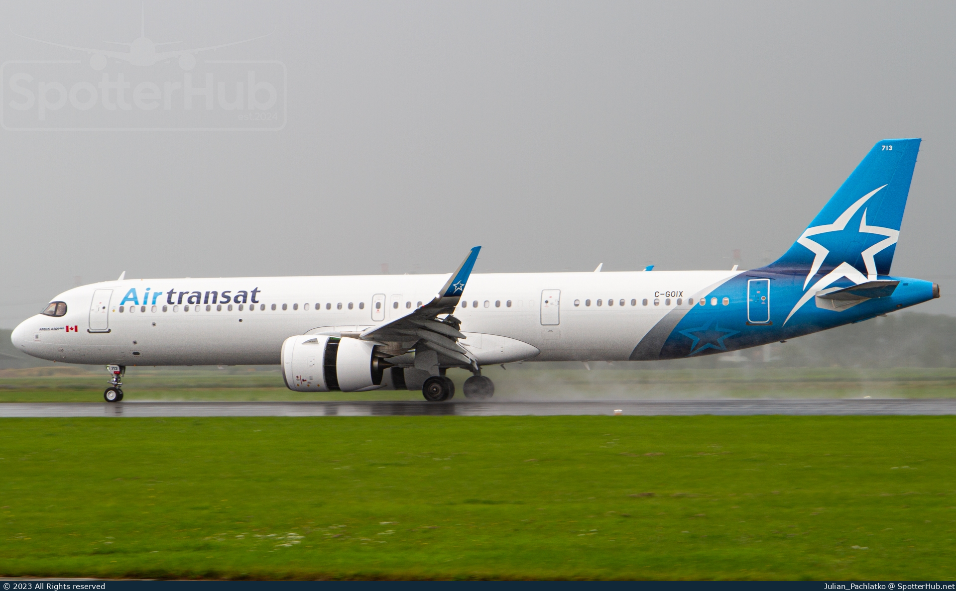 Photo of C-GOIX - Airbus A321-271NX operated by Air Transat