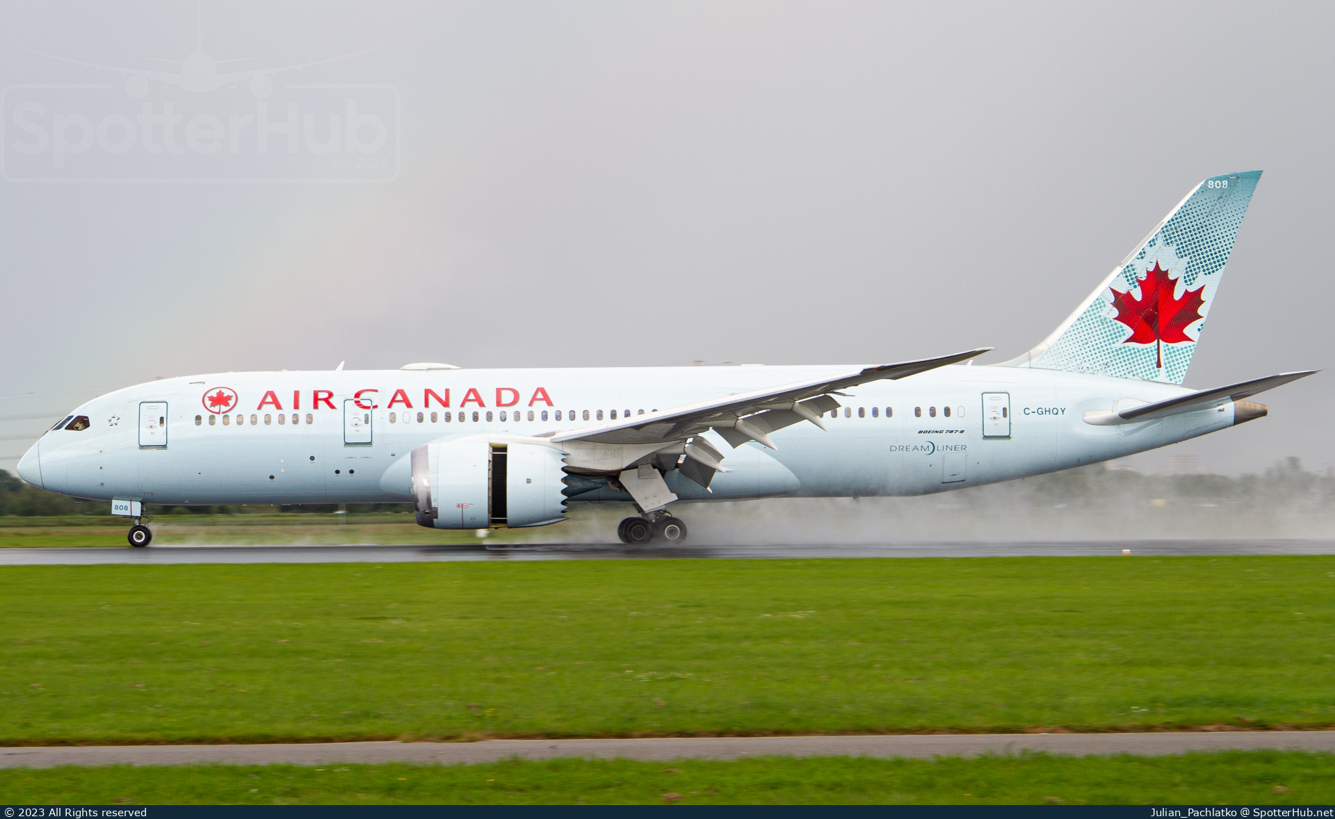 Photo of C-GHQY - Boeing 787-8 Dreamliner operated by Air Canada