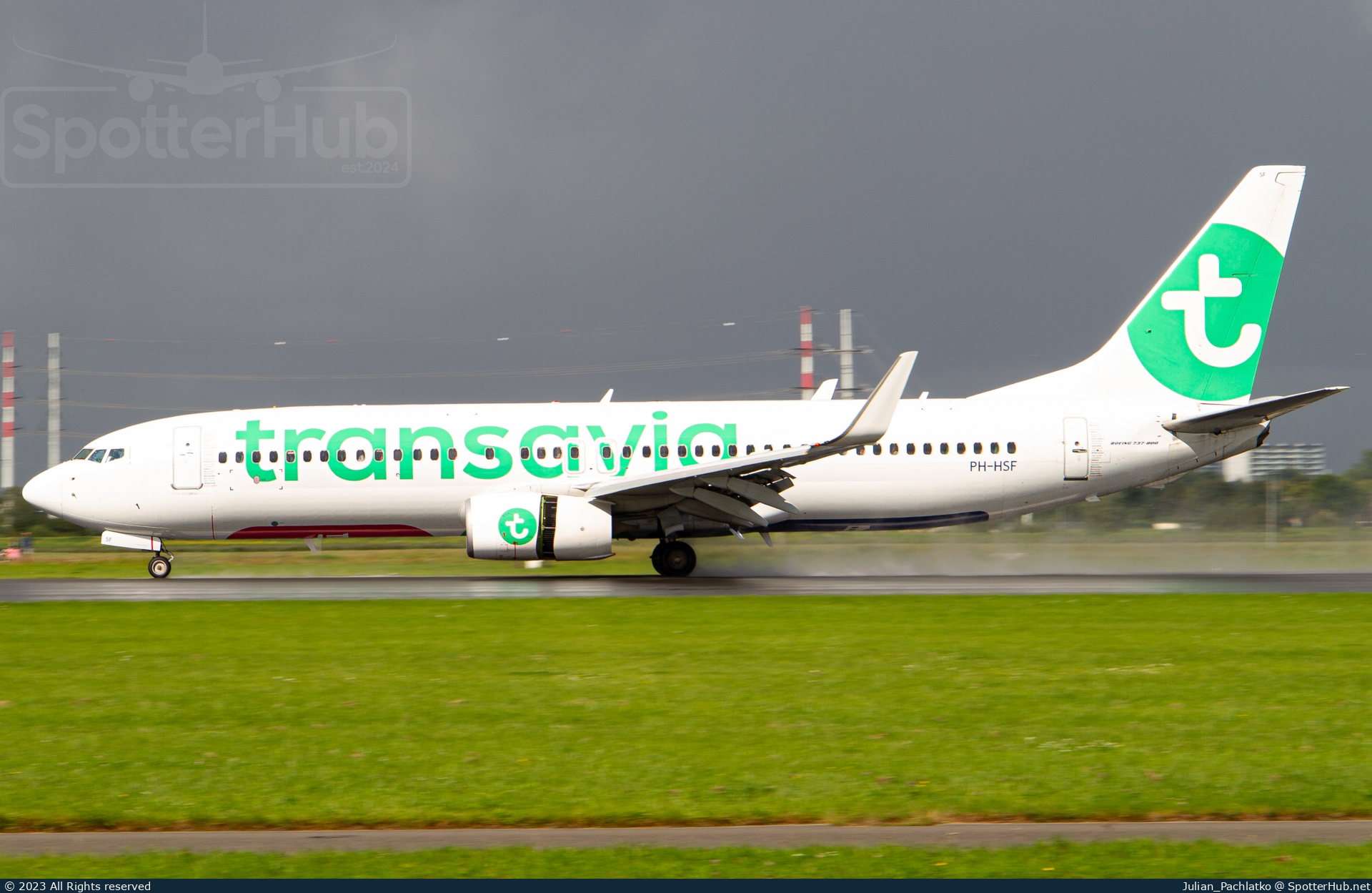 Photo of PH-HSF - Boeing 737-8K2 operated by Transavia